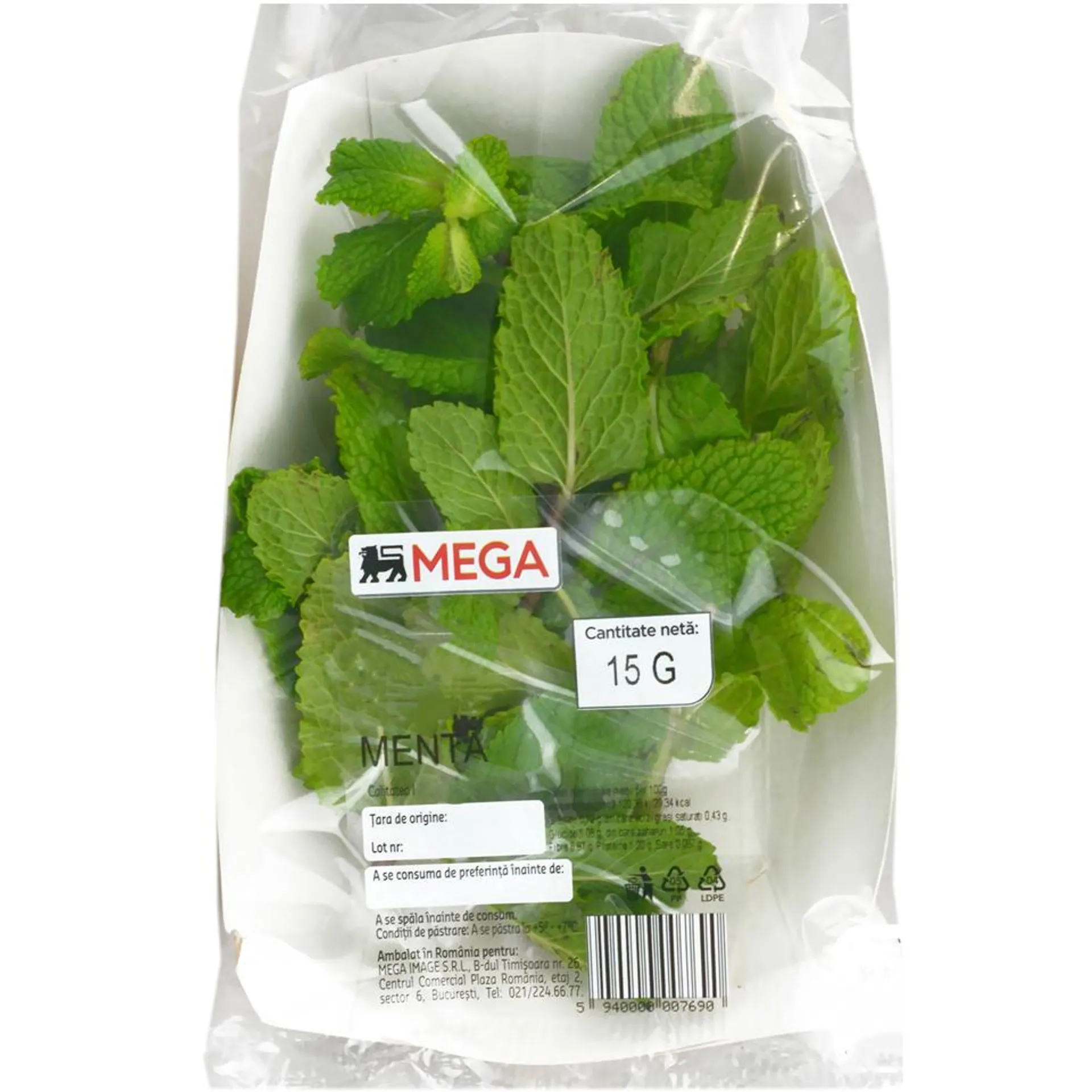 MEGA | Menta 15g