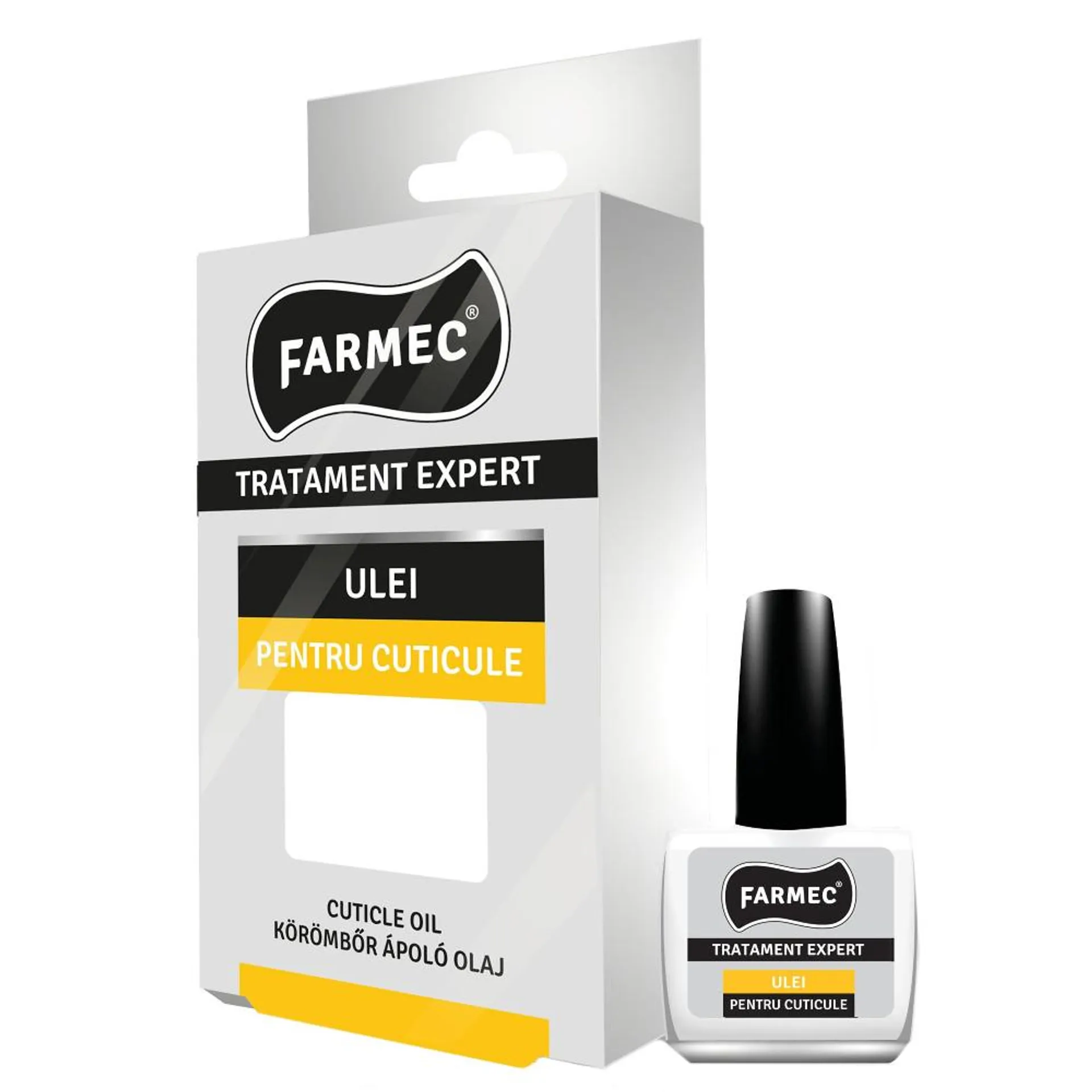 Ulei pentru cuticule Farmec Tratament Expert, 11 ml