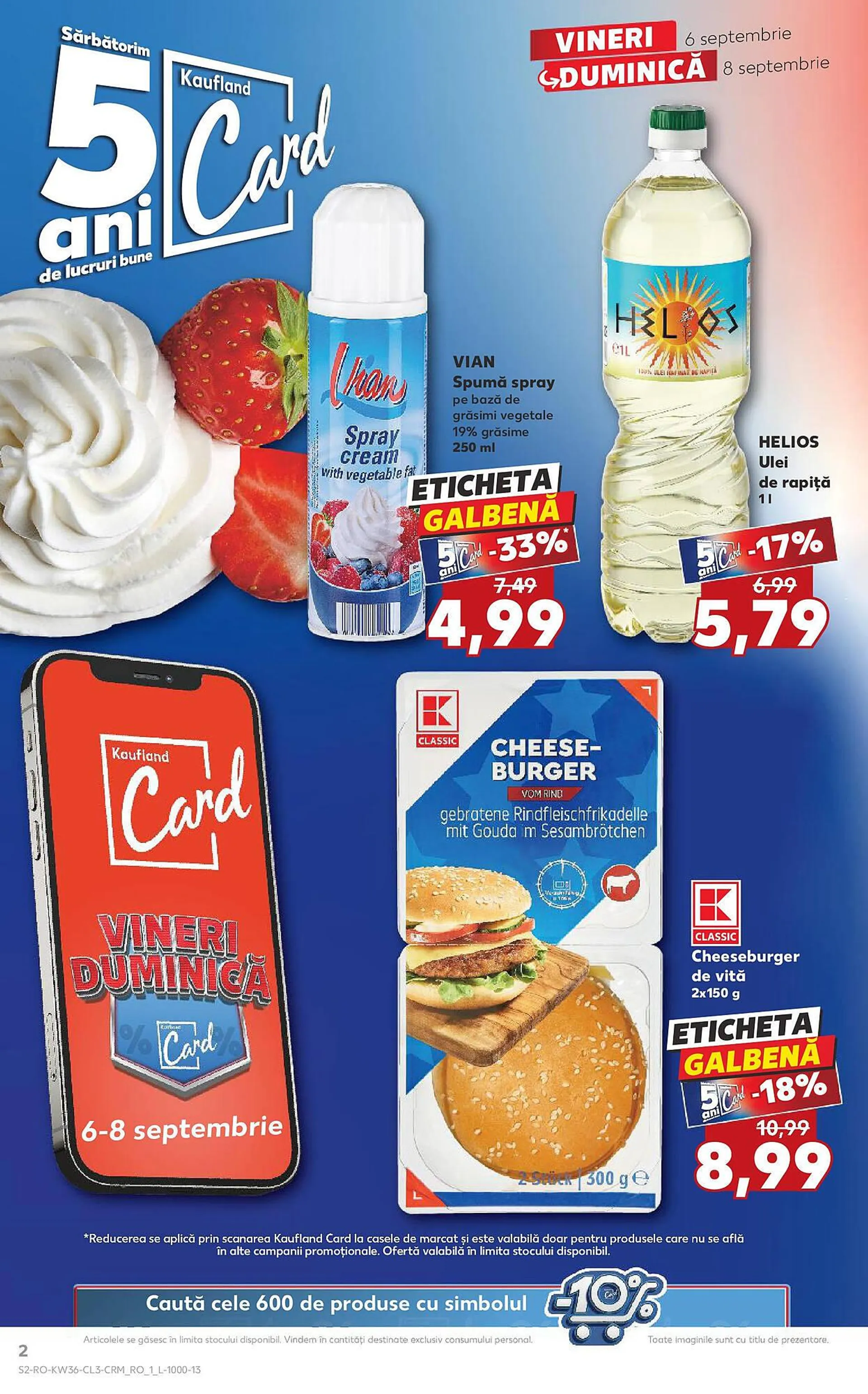 Catalog Catalog Kaufland de la 6 septembrie până la 8 septembrie 2024 - Revista Pagina 2