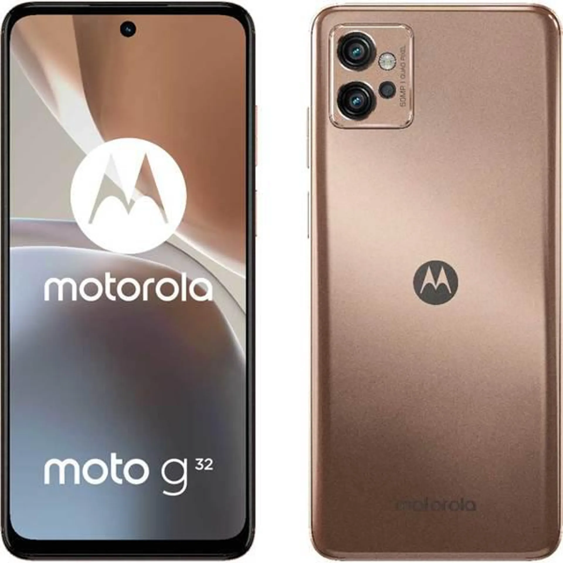 Telefon MOTOROLA Moto G32, 128GB, 6GB RAM, Dual SIM, Rose-Gold