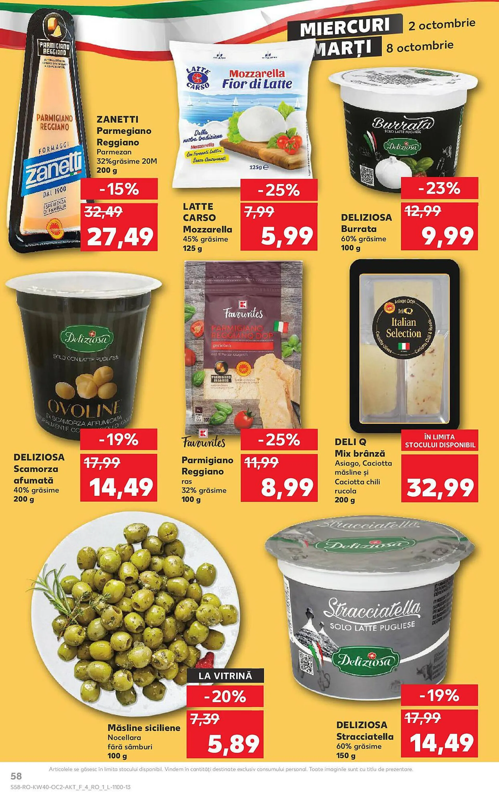 Catalog Catalog Kaufland de la 2 octombrie până la 8 octombrie 2024 - Revista Pagina 58