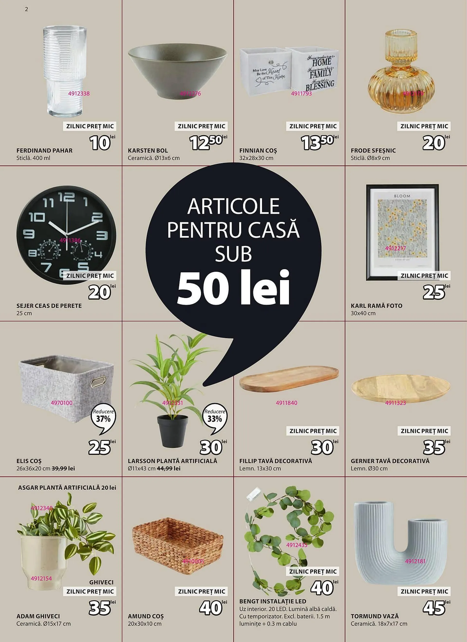 Catalog Catalog JYSK de la 17 octombrie până la 6 noiembrie 2024 - Revista Pagina 2