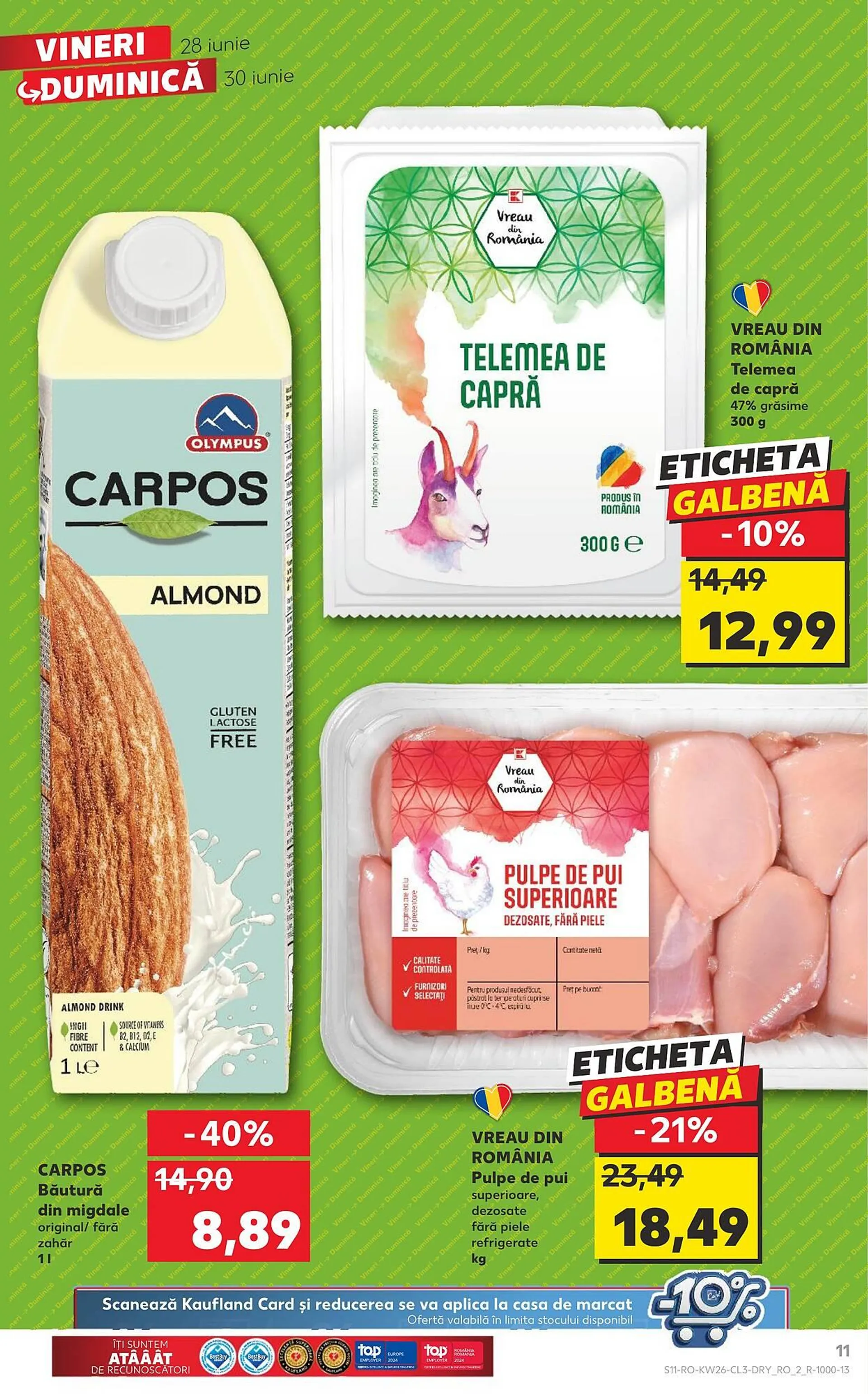 Catalog Kaufland catalog de la 28 iunie până la 30 iunie 2024 - Revista Pagina 11