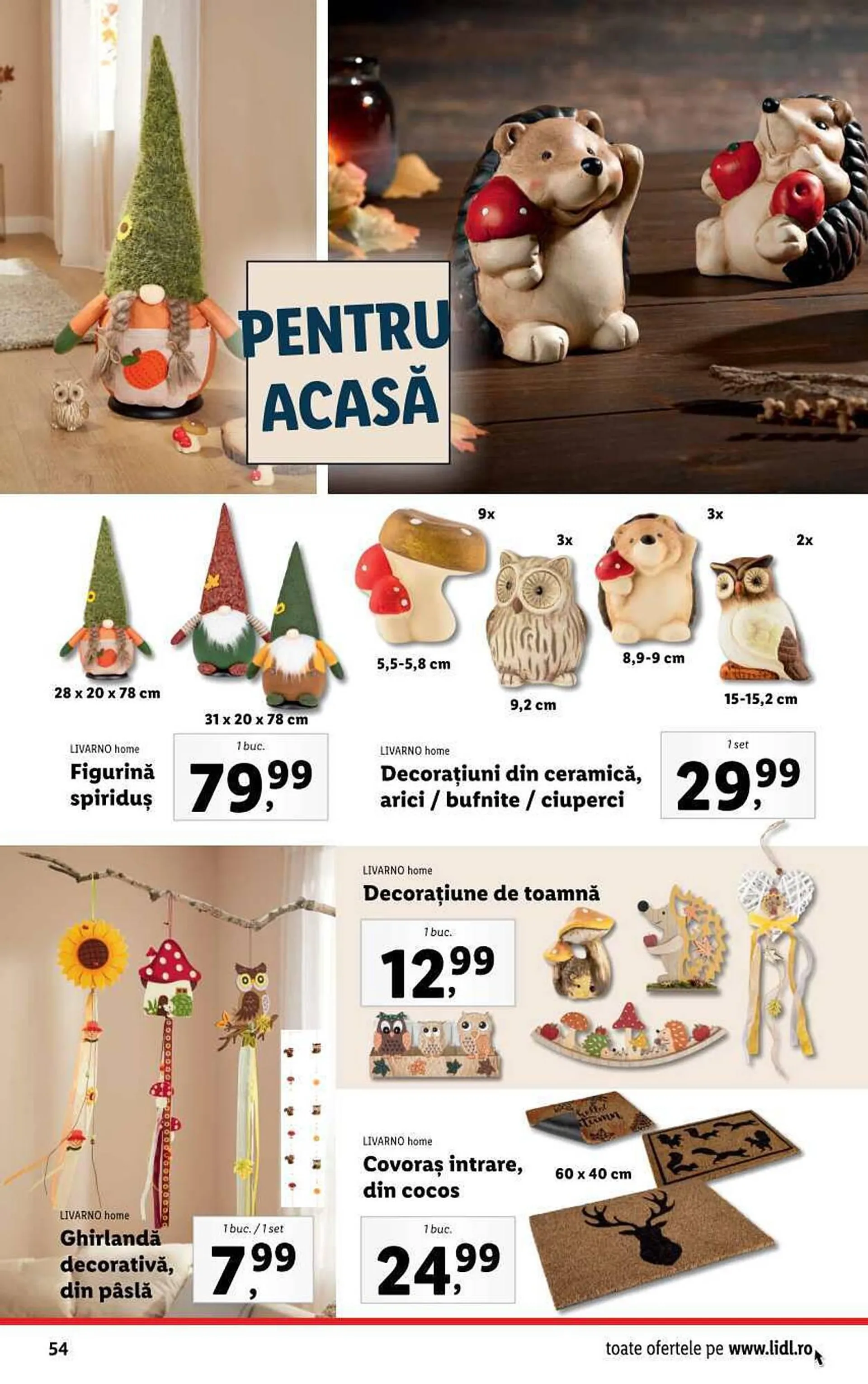 Catalog Lidl catalog de la 11 septembrie până la 17 septembrie 2023 - Revista Pagina 54