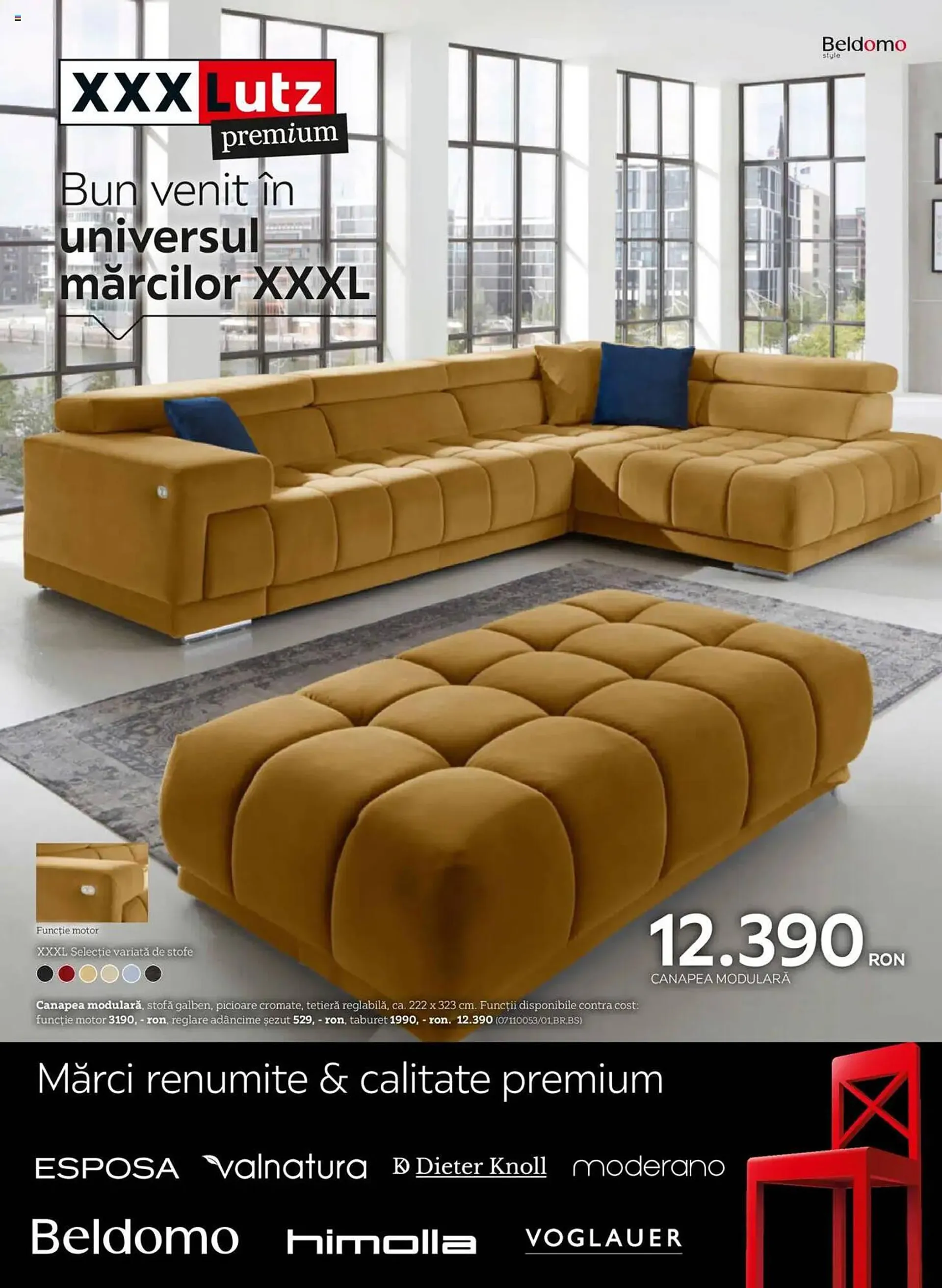 Catalog Catalog XXXLutz de la 7 aprilie până la 31 decembrie 2025 - Revista Pagina 1