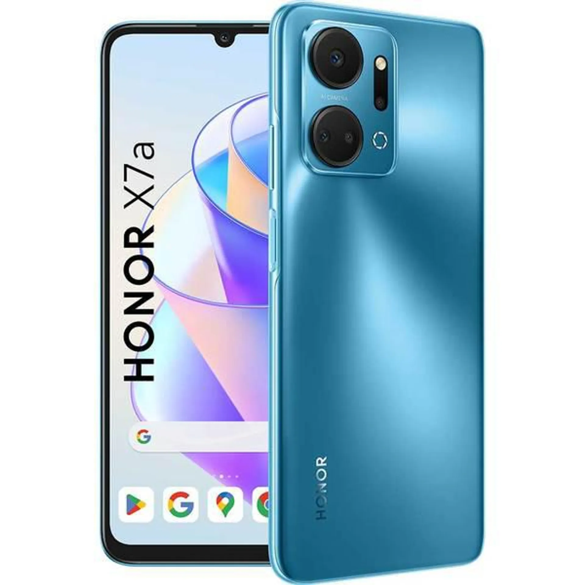 Telefon HONOR X7a, 128GB, 4GB RAM, Dual SIM, Ocean Blue