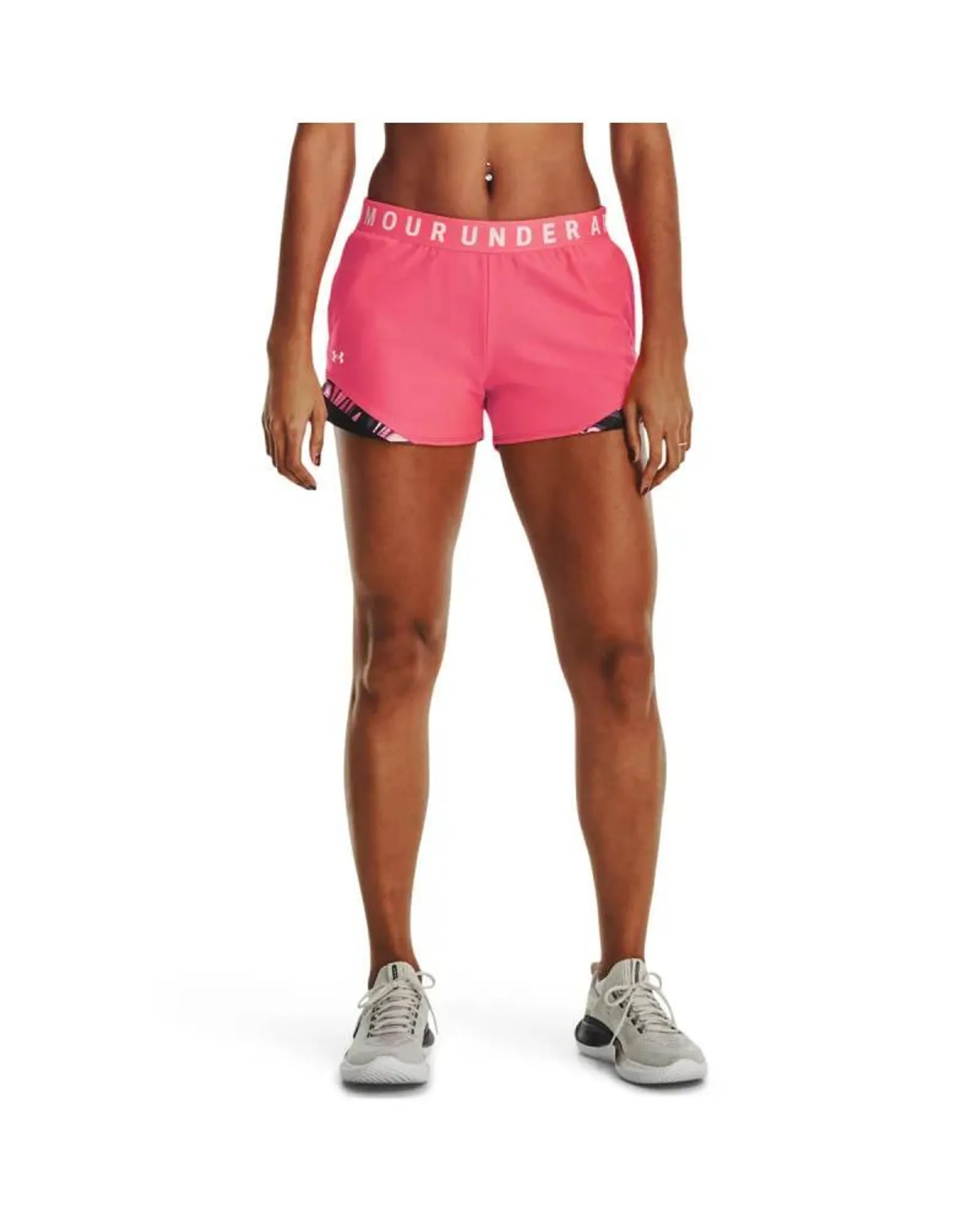 Pantaloni scurti Dama PLAY UP SHORTS 3.0 TRICO NOV Under Armour