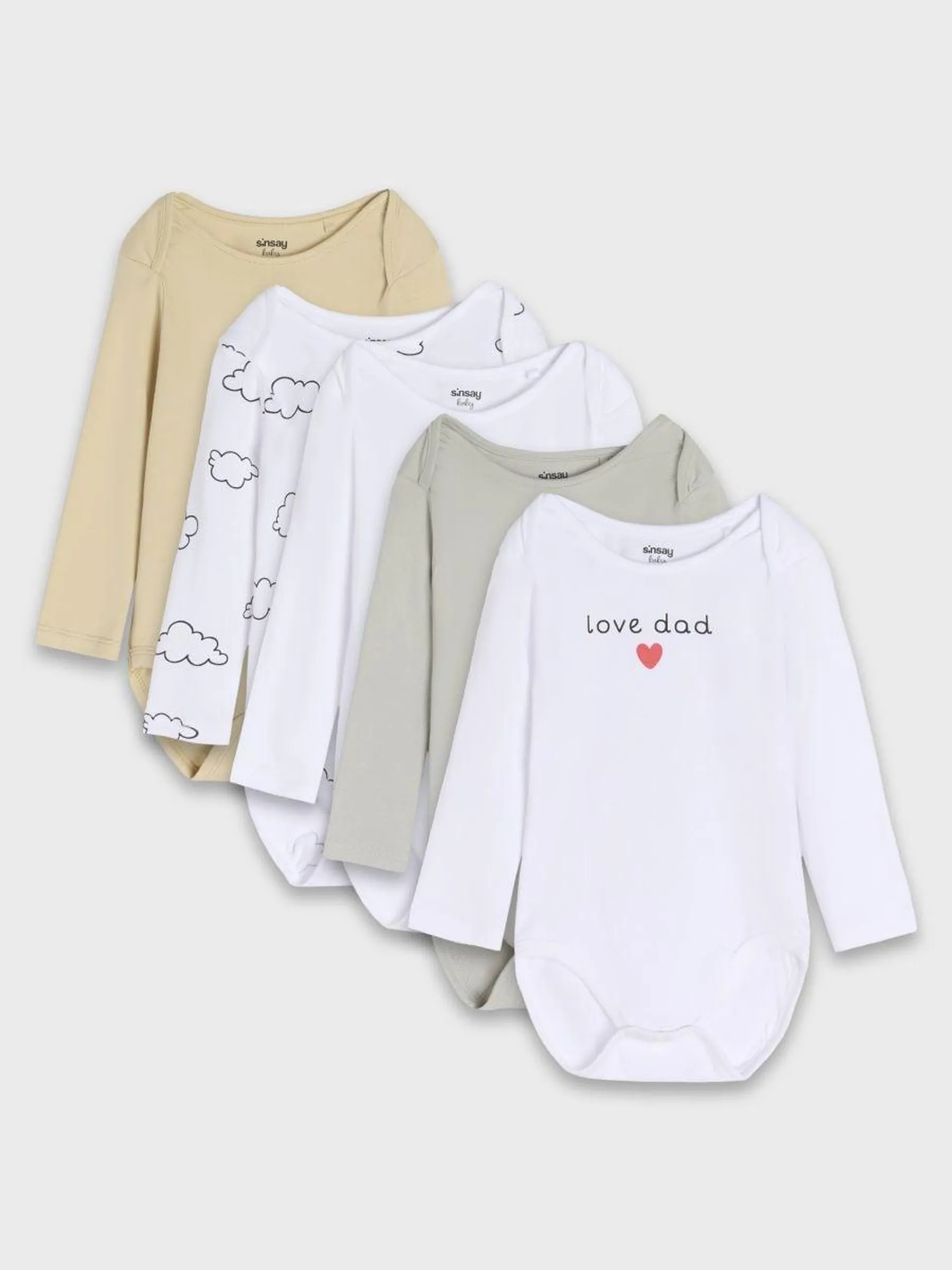 Set de 5 body-uri
