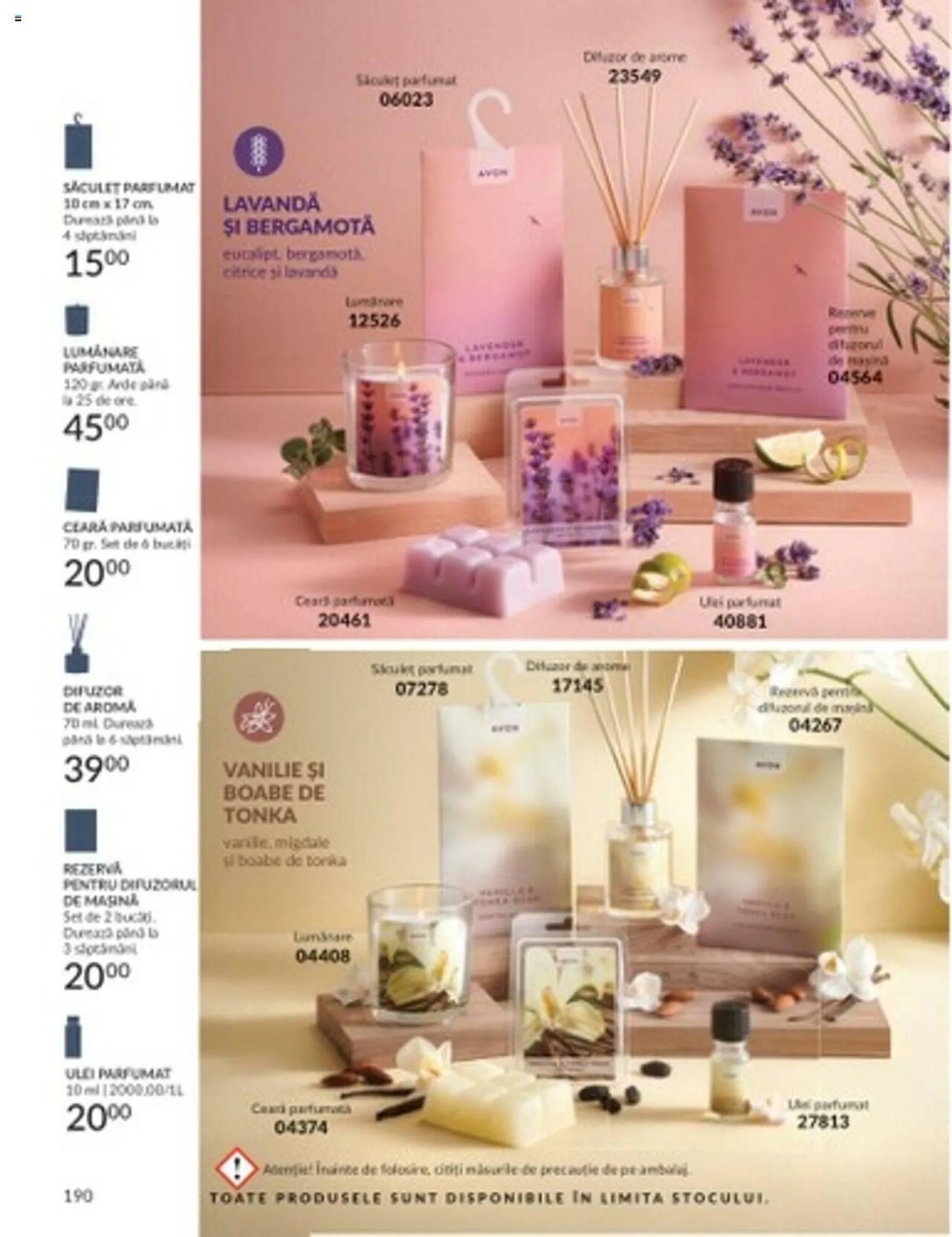 Catalog Avon catalog de la 1 iulie până la 31 iulie 2024 - Revista Pagina 190