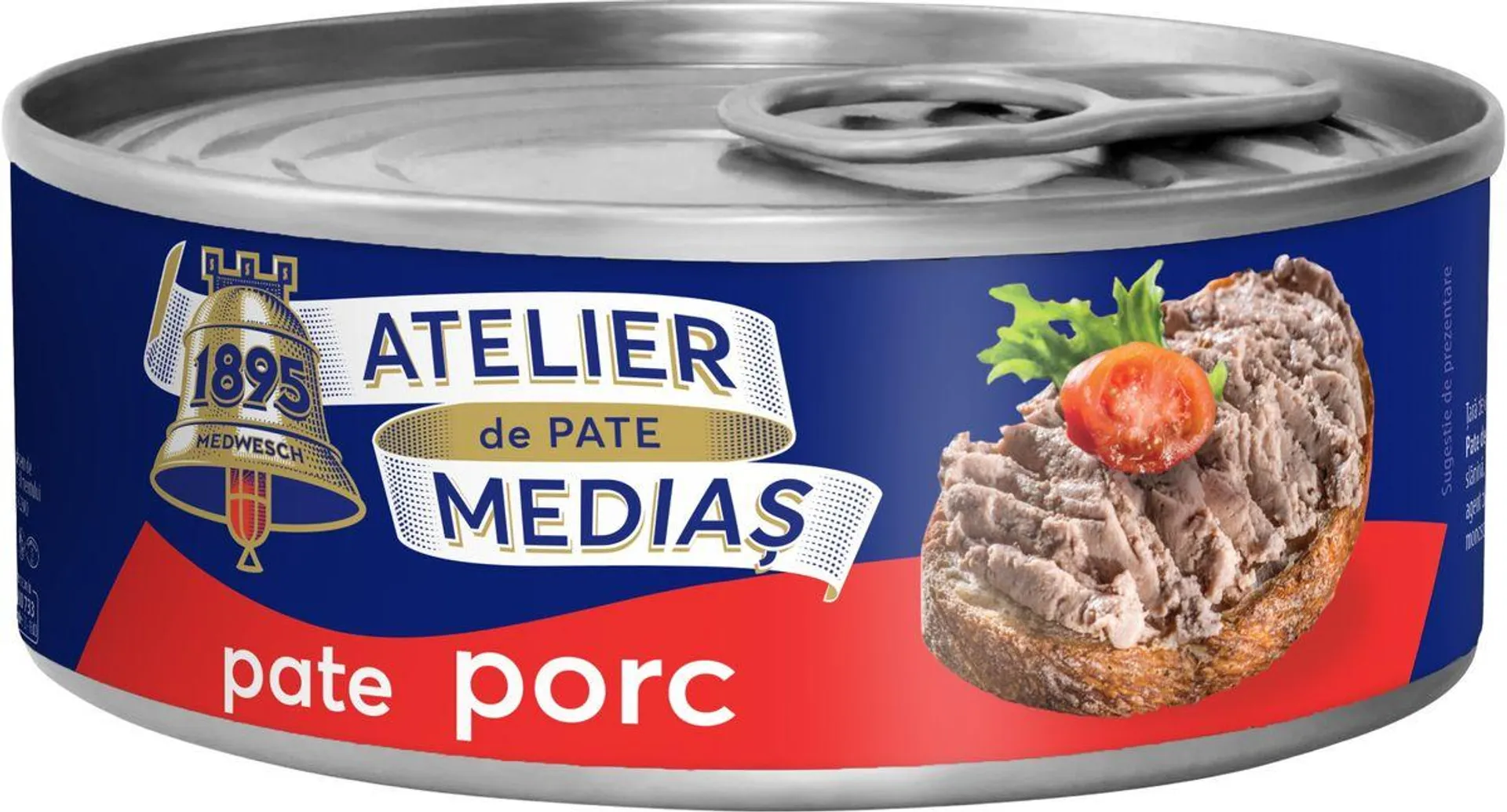 Pate de porc Atelier Medias, 100 g