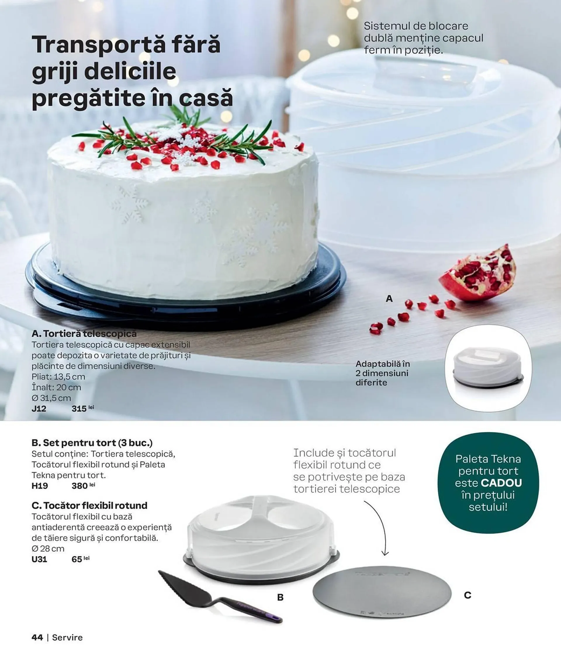 Catalog Catalog Tupperware de la 3 septembrie până la 28 februarie 2025 - Revista Pagina 44