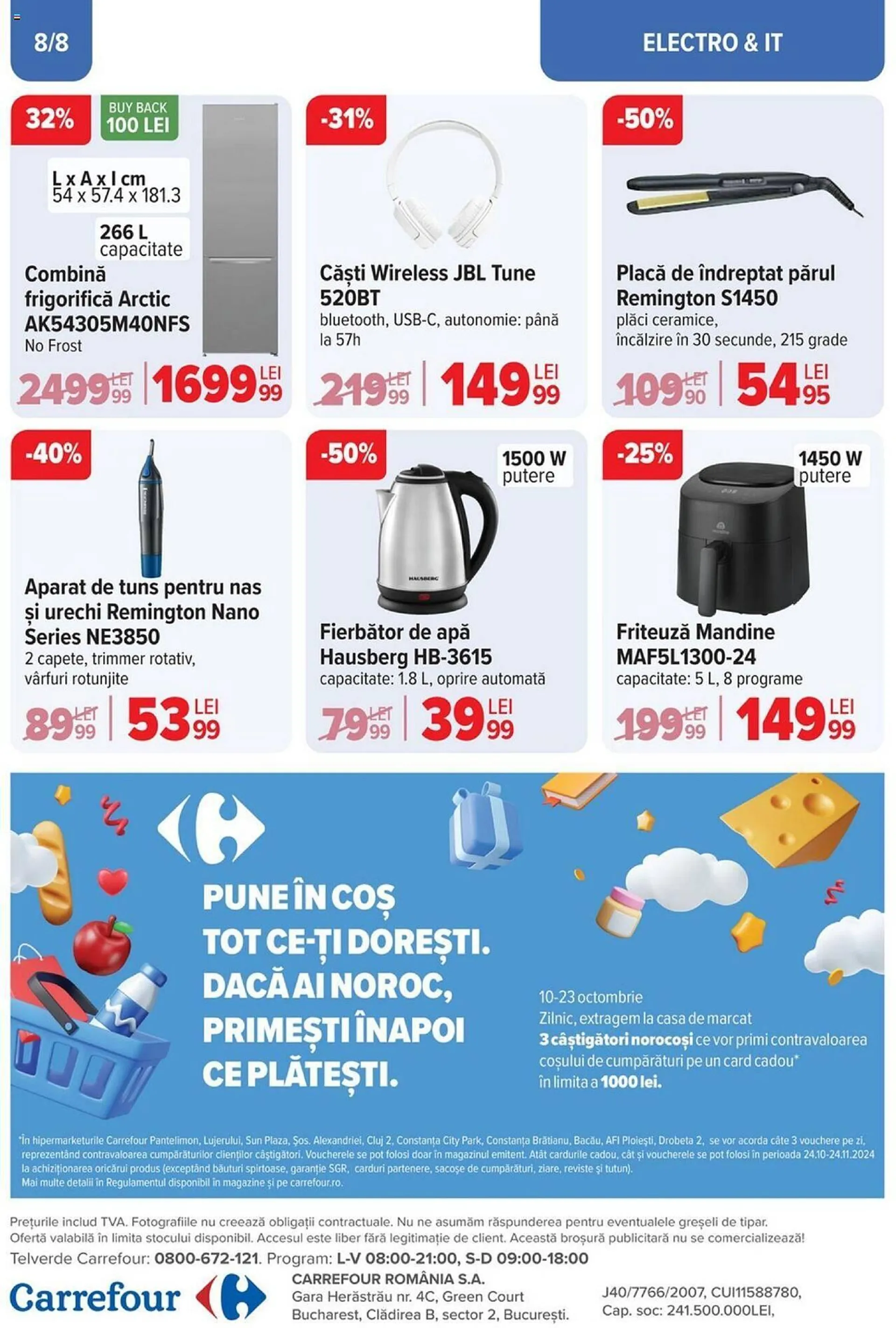 Catalog Catalog Carrefour de la 17 octombrie până la 20 octombrie 2024 - Revista Pagina 8