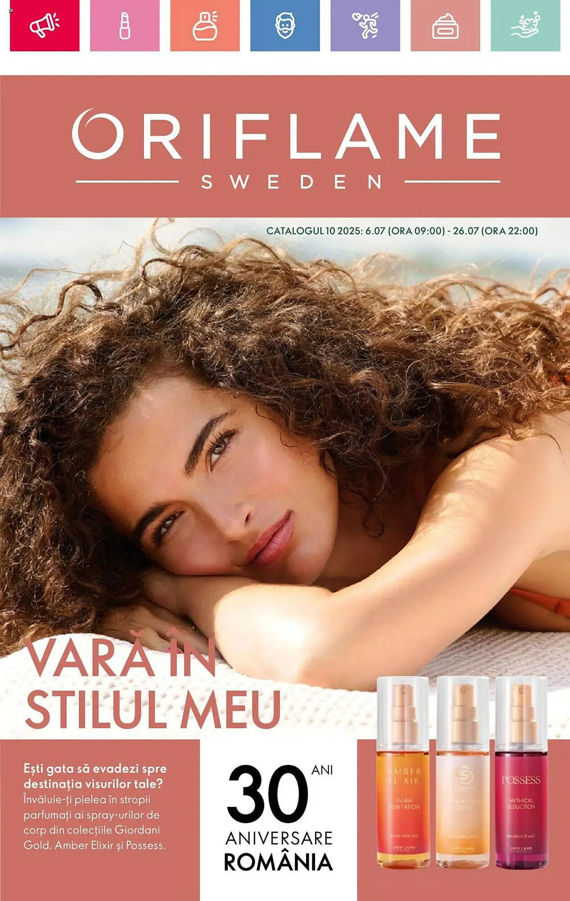 Catalog Catalog Oriflame de la 6 iulie până la 26 iulie 2025 - Revista Pagina 1