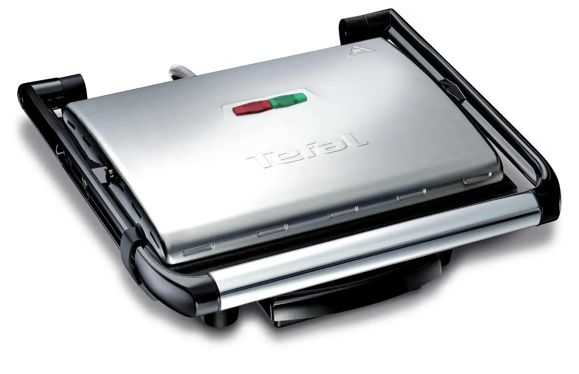 Gratar electric multifunctional Tefal Inicio Grill GC241D38, 2000 W, Negru / Inox