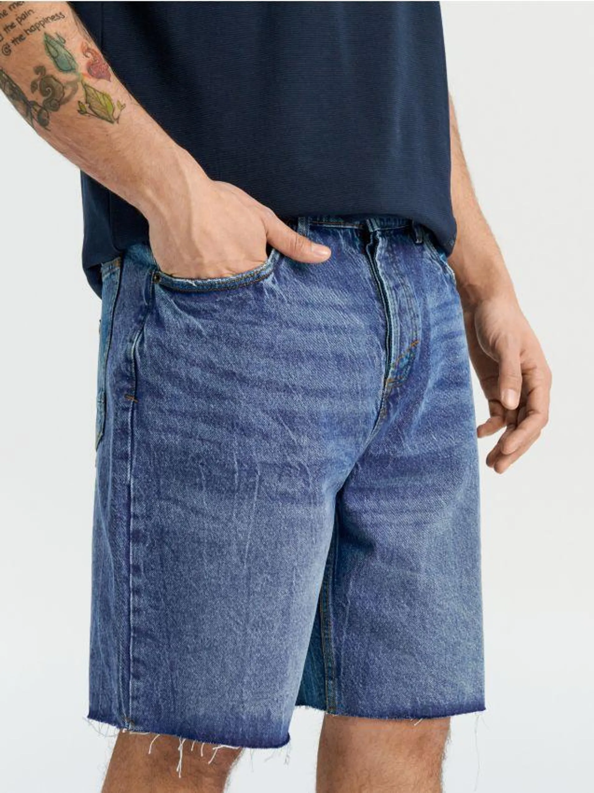 Pantaloni scurți din denim