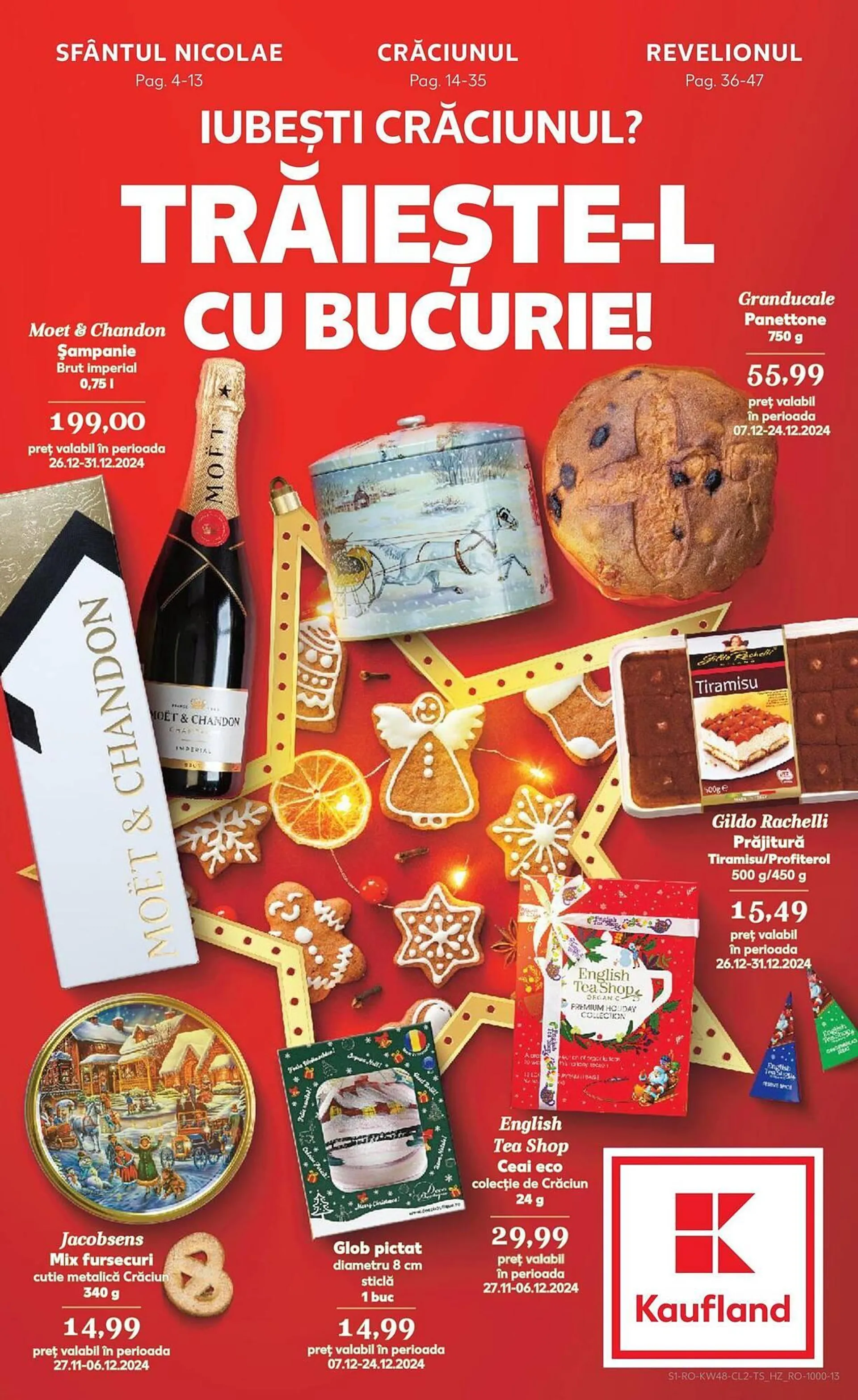 Catalog Catalog Kaufland de la 24 noiembrie până la 8 decembrie 2024 - Revista Pagina 1