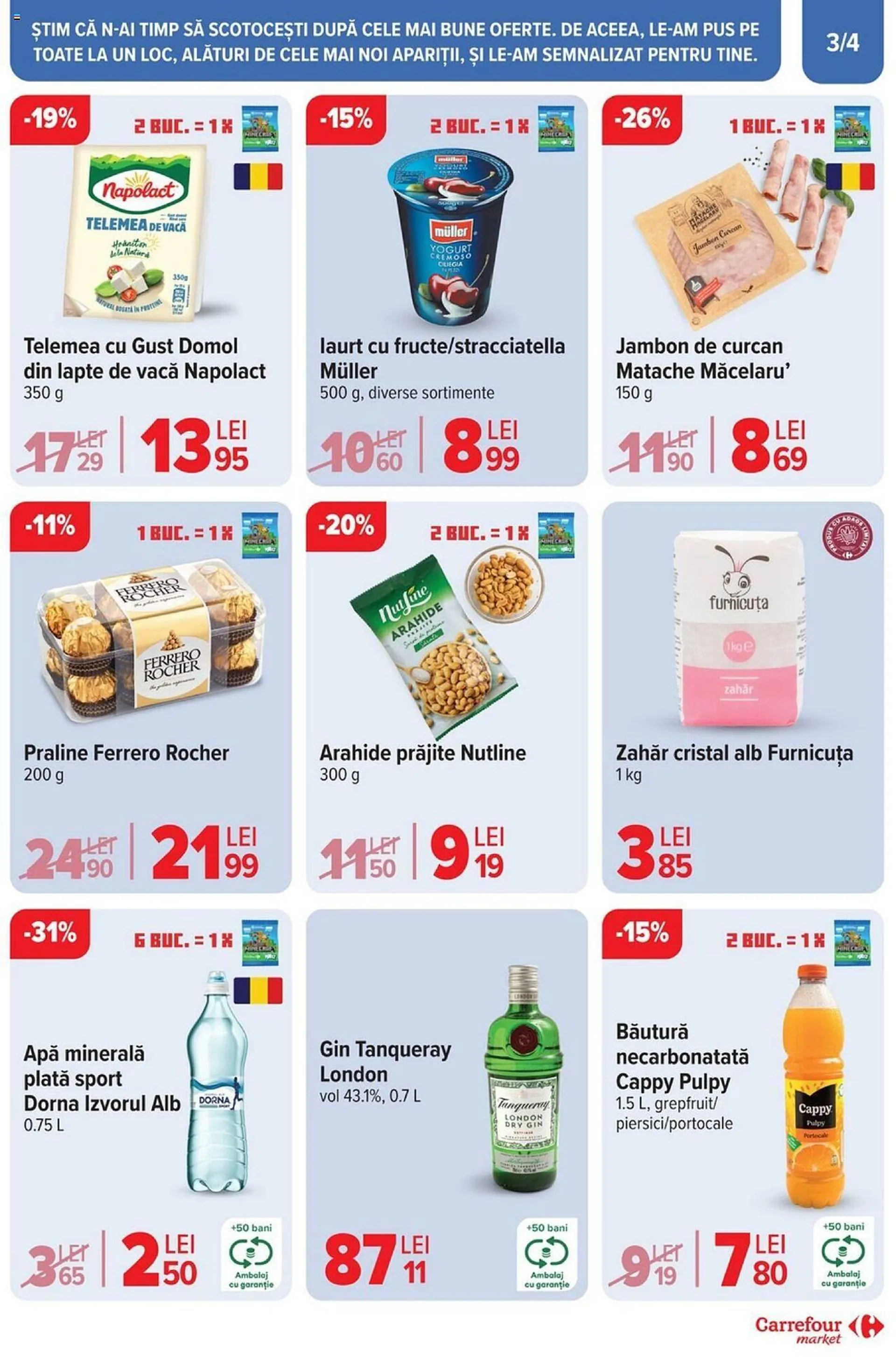 Catalog Catalog Carrefour Market de la 9 octombrie până la 15 octombrie 2024 - Revista Pagina 3