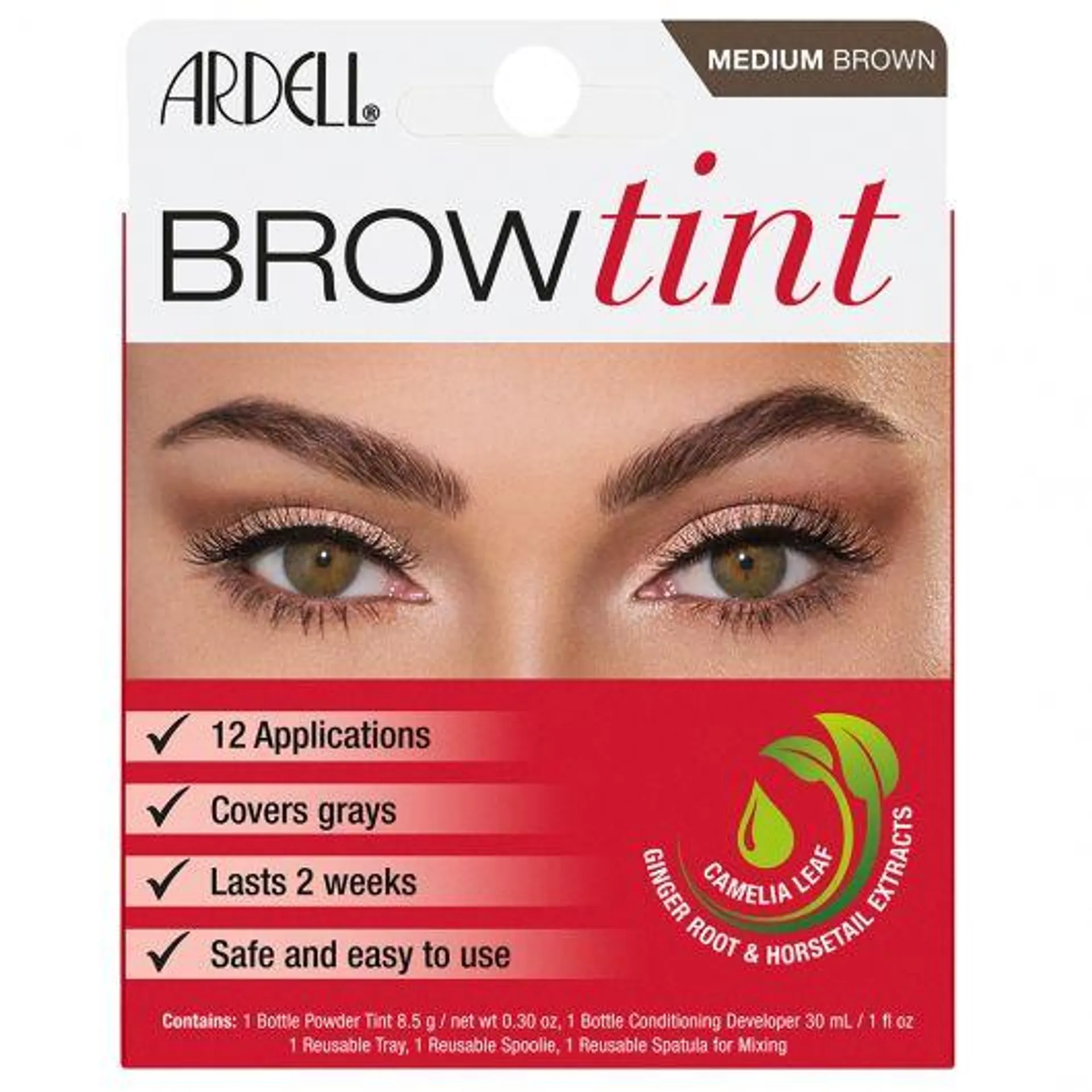 Vopsea de sprancene Ardell Brow Tint Medium Brown 8.5g