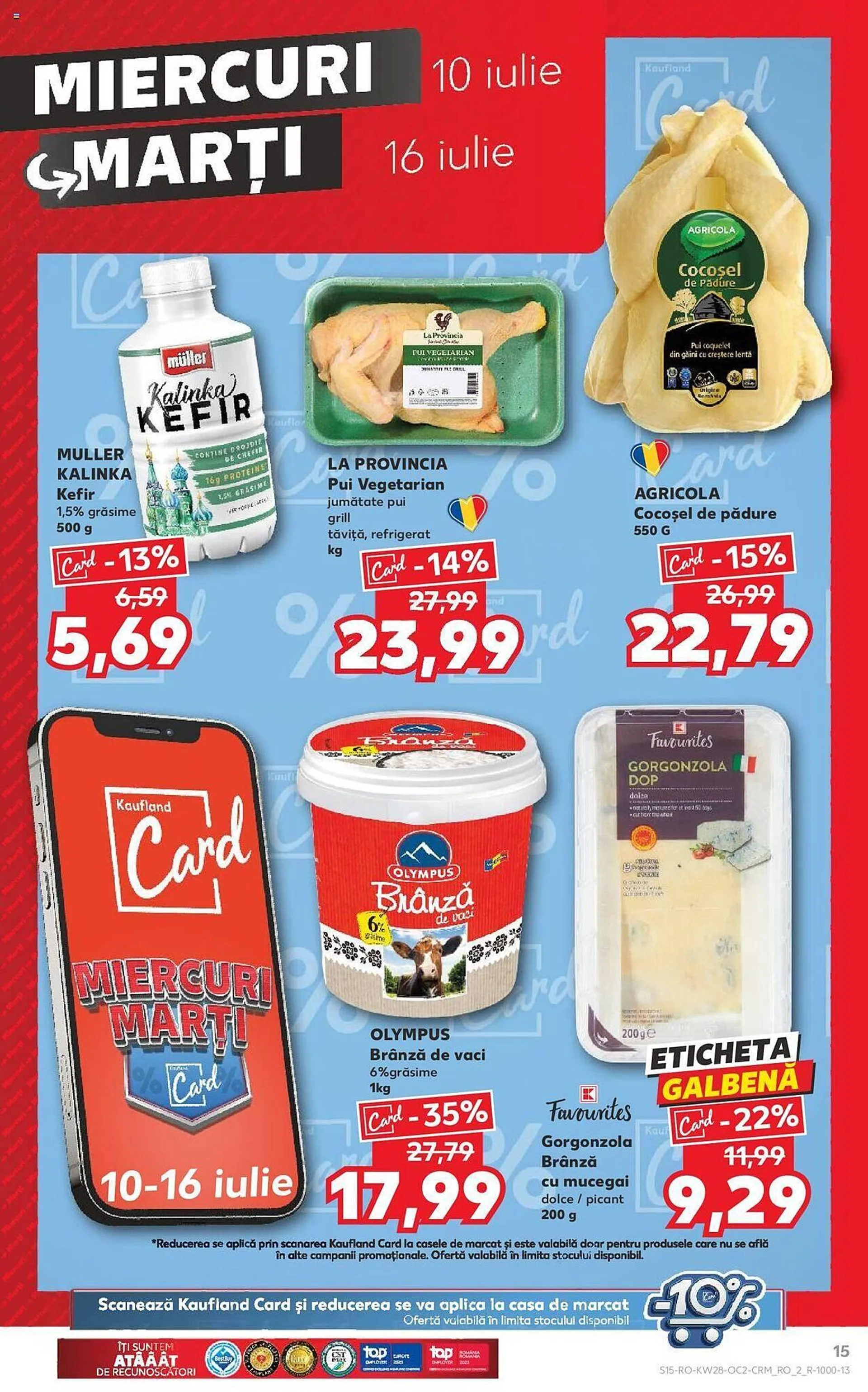 Catalog Kaufland catalog de la 10 iulie până la 16 iulie 2024 - Revista Pagina 15