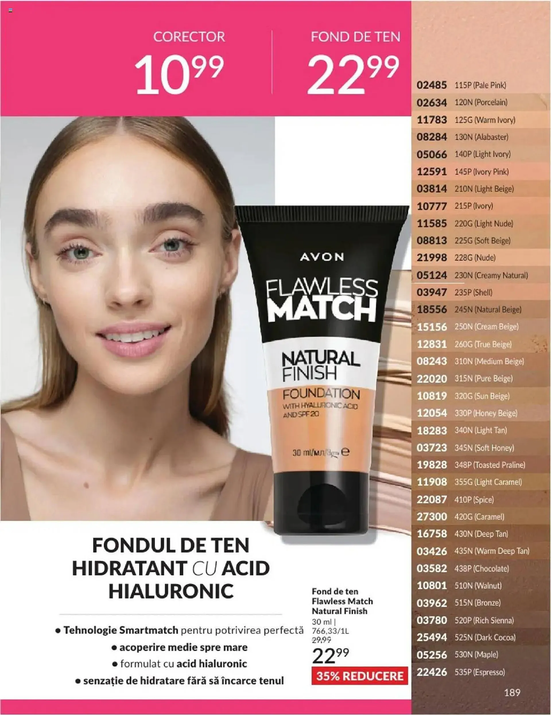 Catalog Catalog Avon de la 1 ianuarie până la 31 ianuarie 2025 - Revista Pagina 189