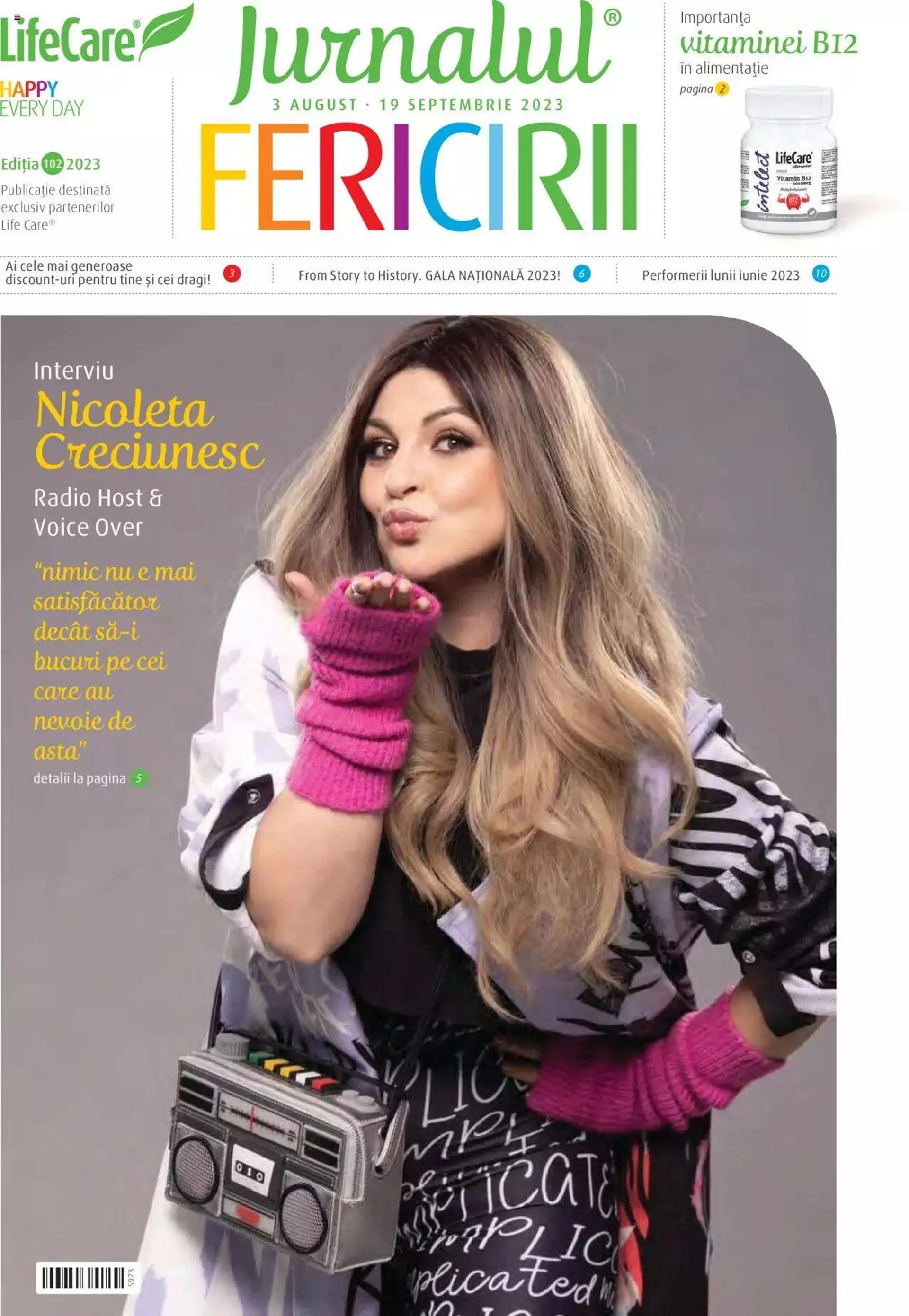 Life Care catalog - Jurnalul Fericirii August/Septembrie - 0