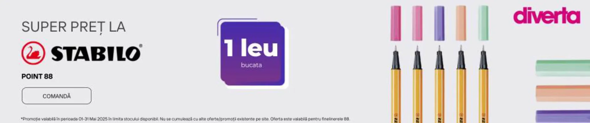 Catalog Catalog Diverta de la 1 mai până la 31 mai 2025 - Revista Pagina 51