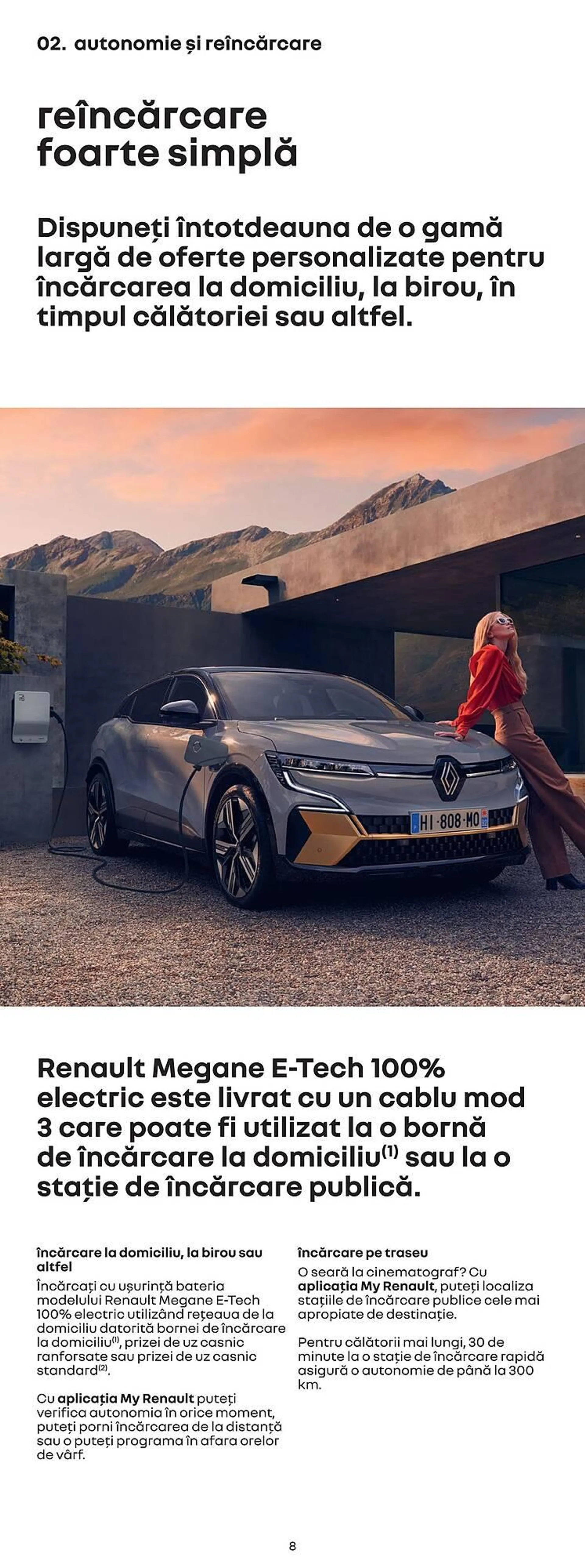 Catalog Catalog Renault Megane e-tech de la 30 iulie până la 31 ianuarie 2025 - Revista Pagina 8