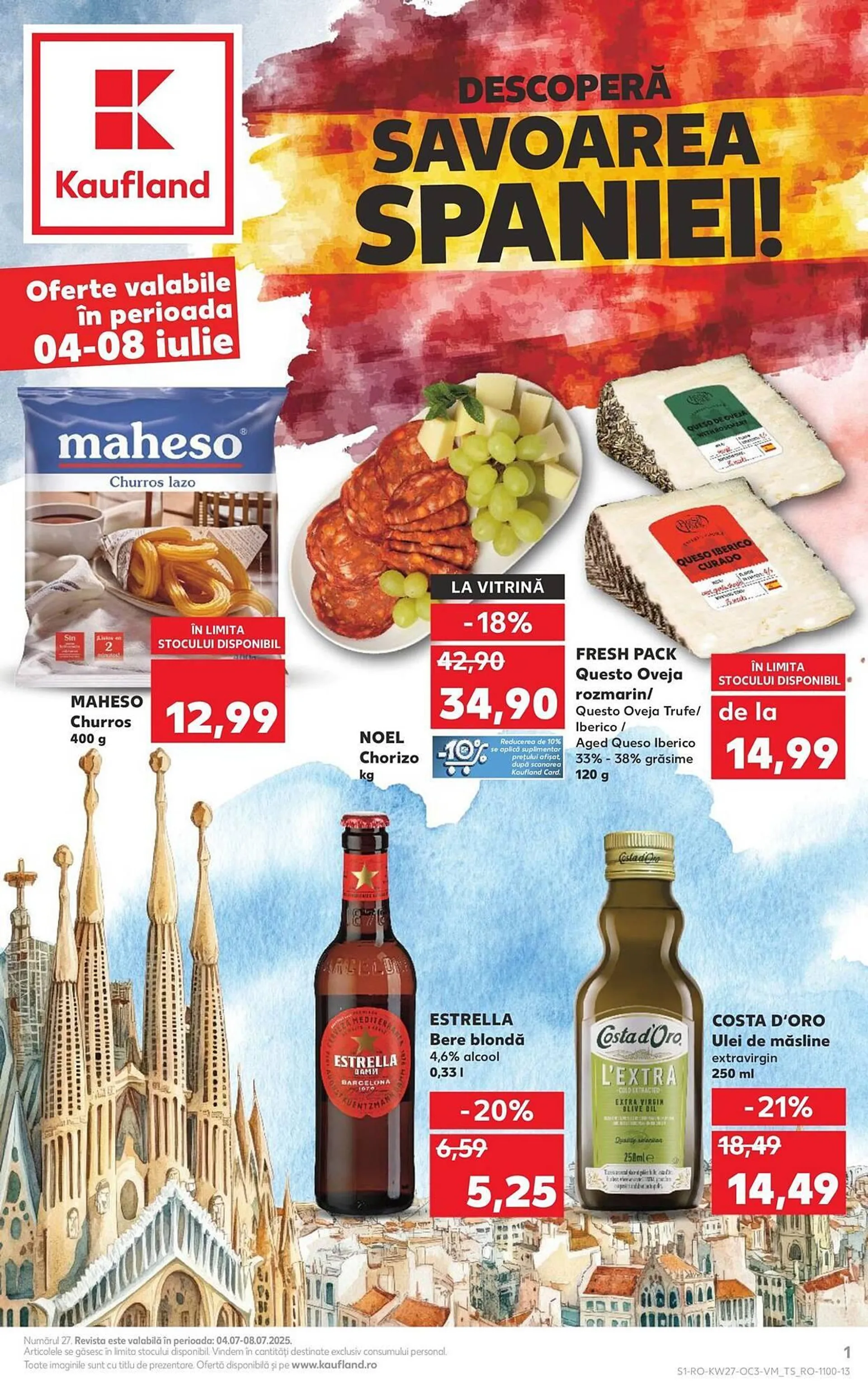 Catalog Catalog Kaufland de la 4 iulie până la 8 iulie 2025 - Revista Pagina 1