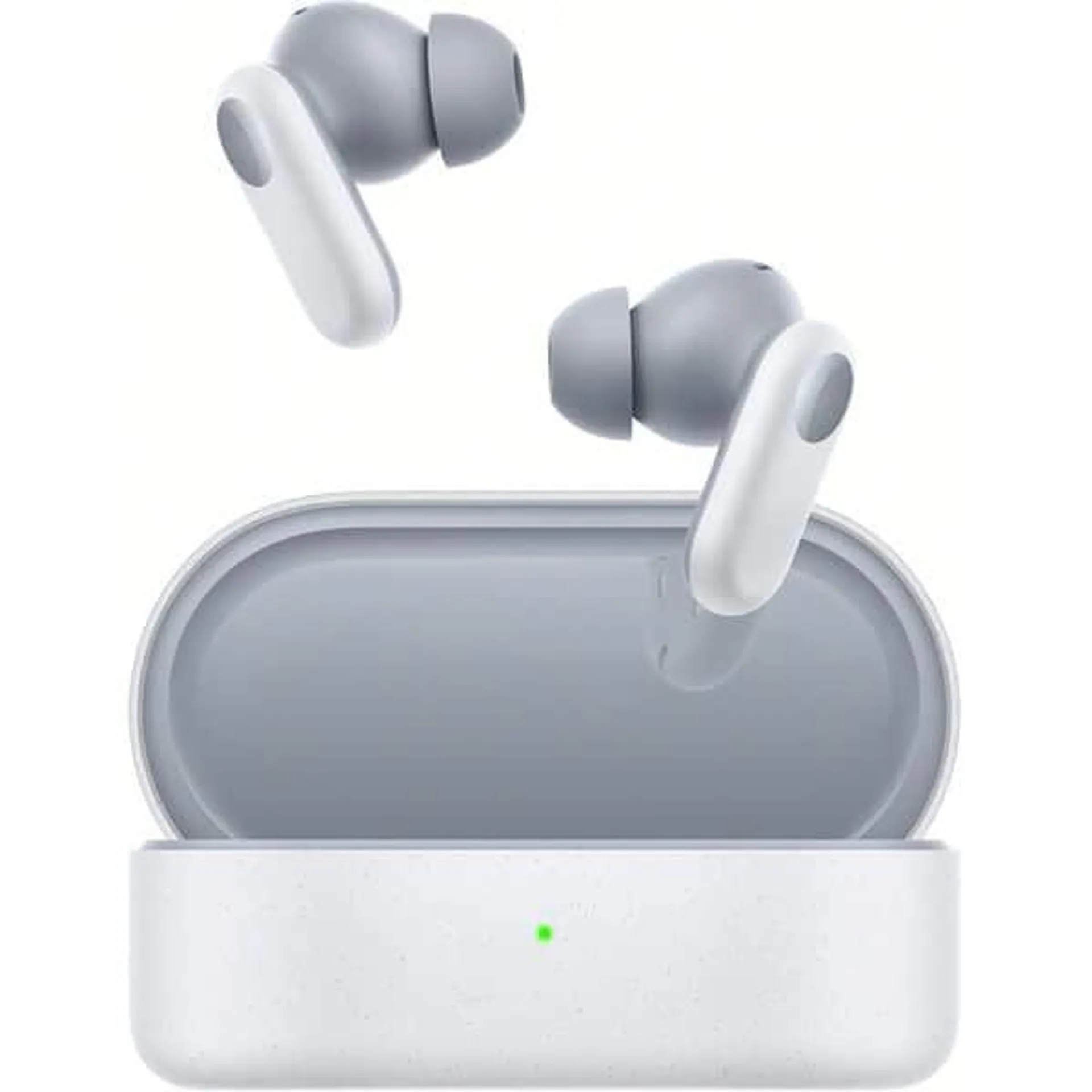 Casti OPPO Enco Buds2 Pro, True Wireless, Bluetooth, In-Ear, Microfon, Granite White