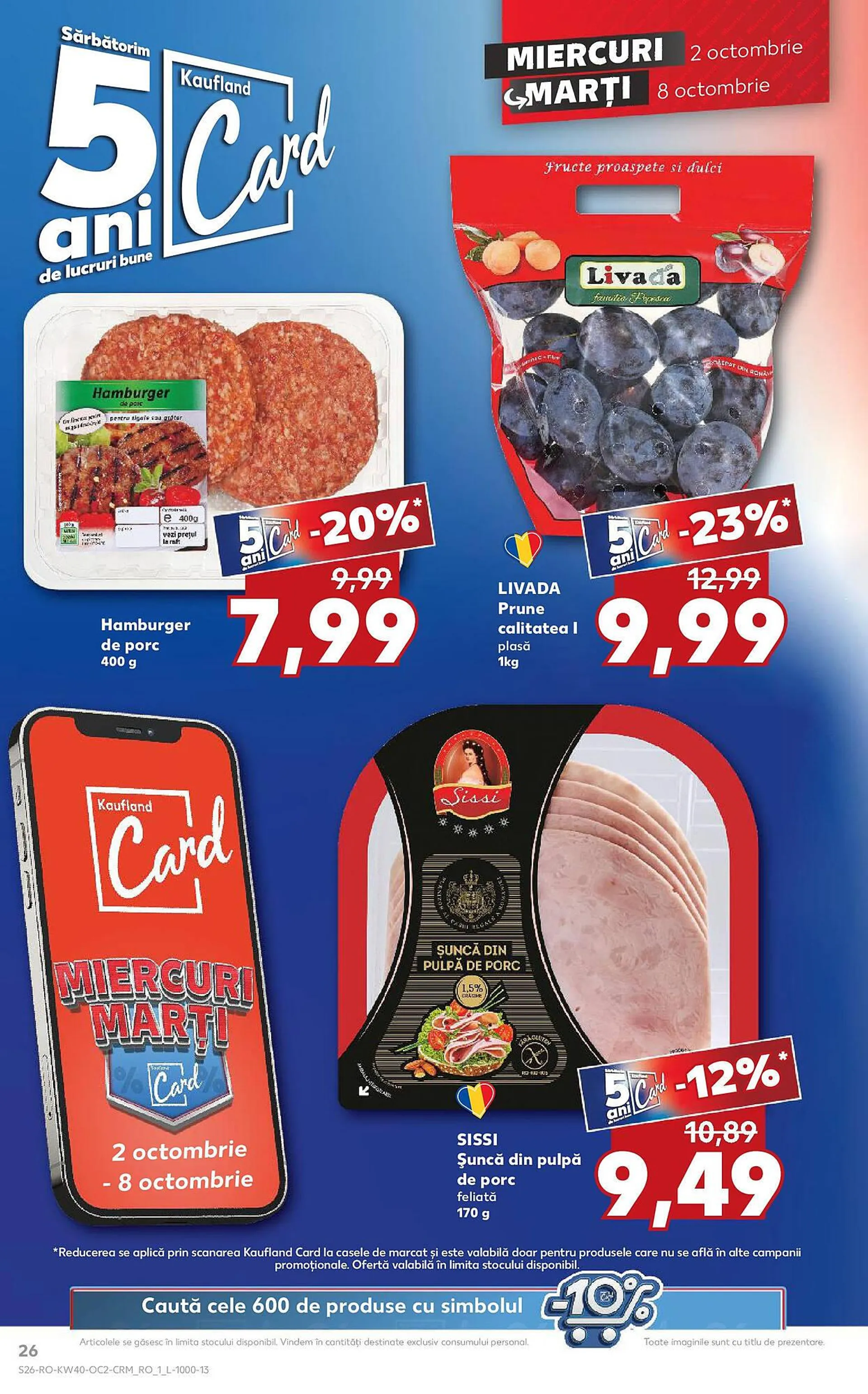 Catalog Catalog Kaufland de la 2 octombrie până la 8 octombrie 2024 - Revista Pagina 26