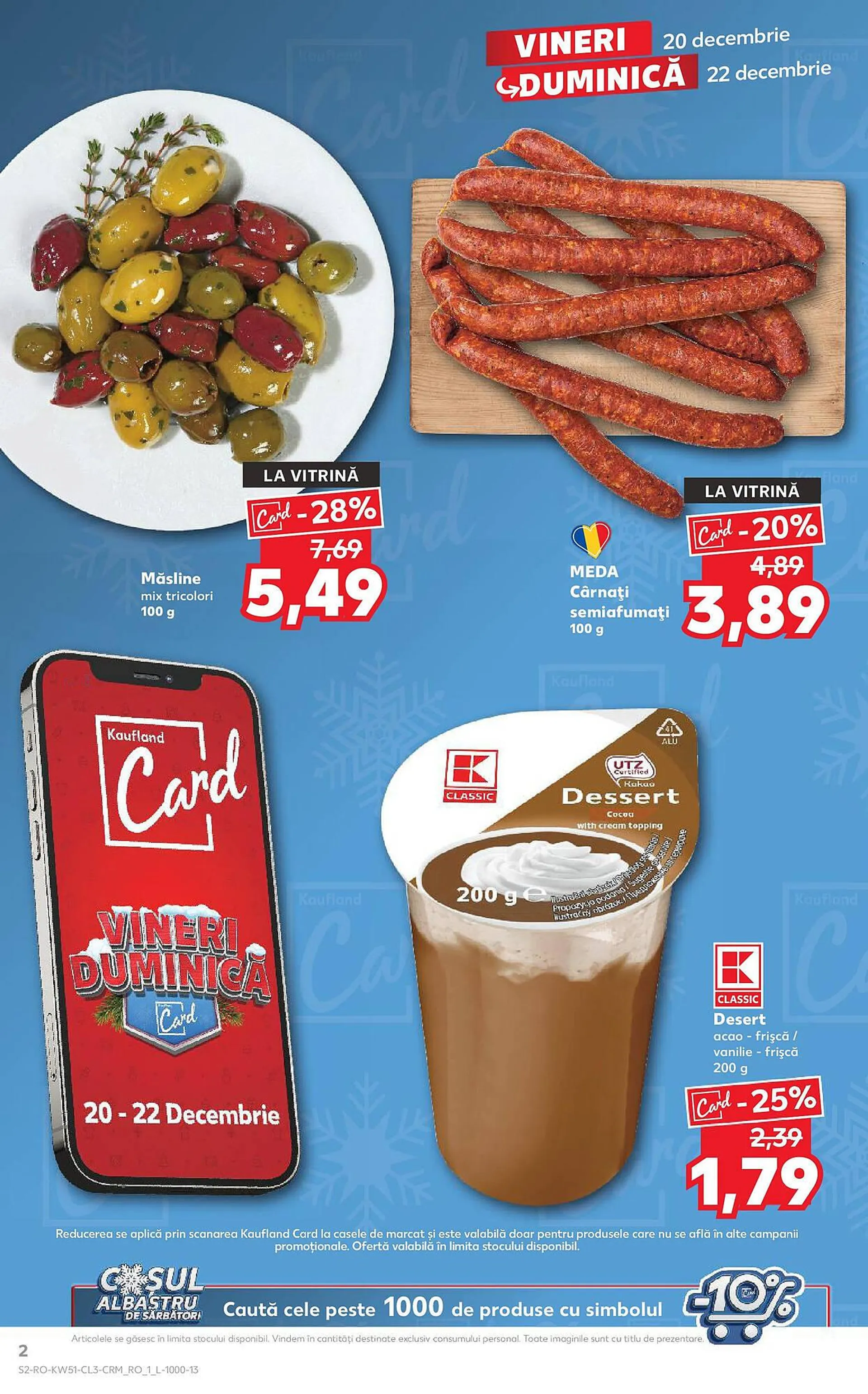 Catalog Catalog Kaufland de la 20 decembrie până la 22 decembrie 2024 - Revista Pagina 2