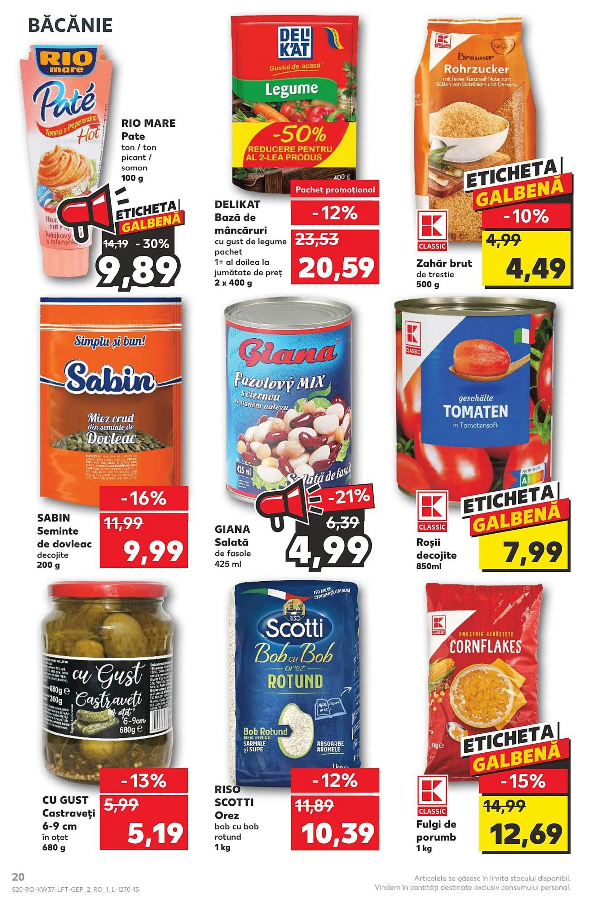 Catalog Kaufland catalog de la 13 septembrie până la 19 septembrie 2023 - Revista Pagina 20