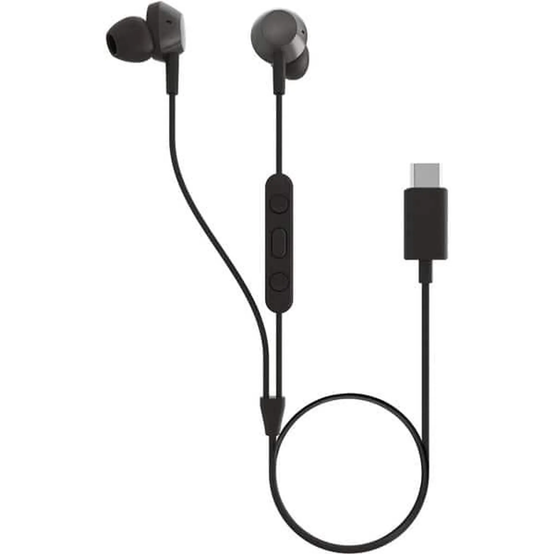 Casti PHILIPS TAE5008BK/00, Cu fir, In-ear, Microfon, Conector USB-C, negru