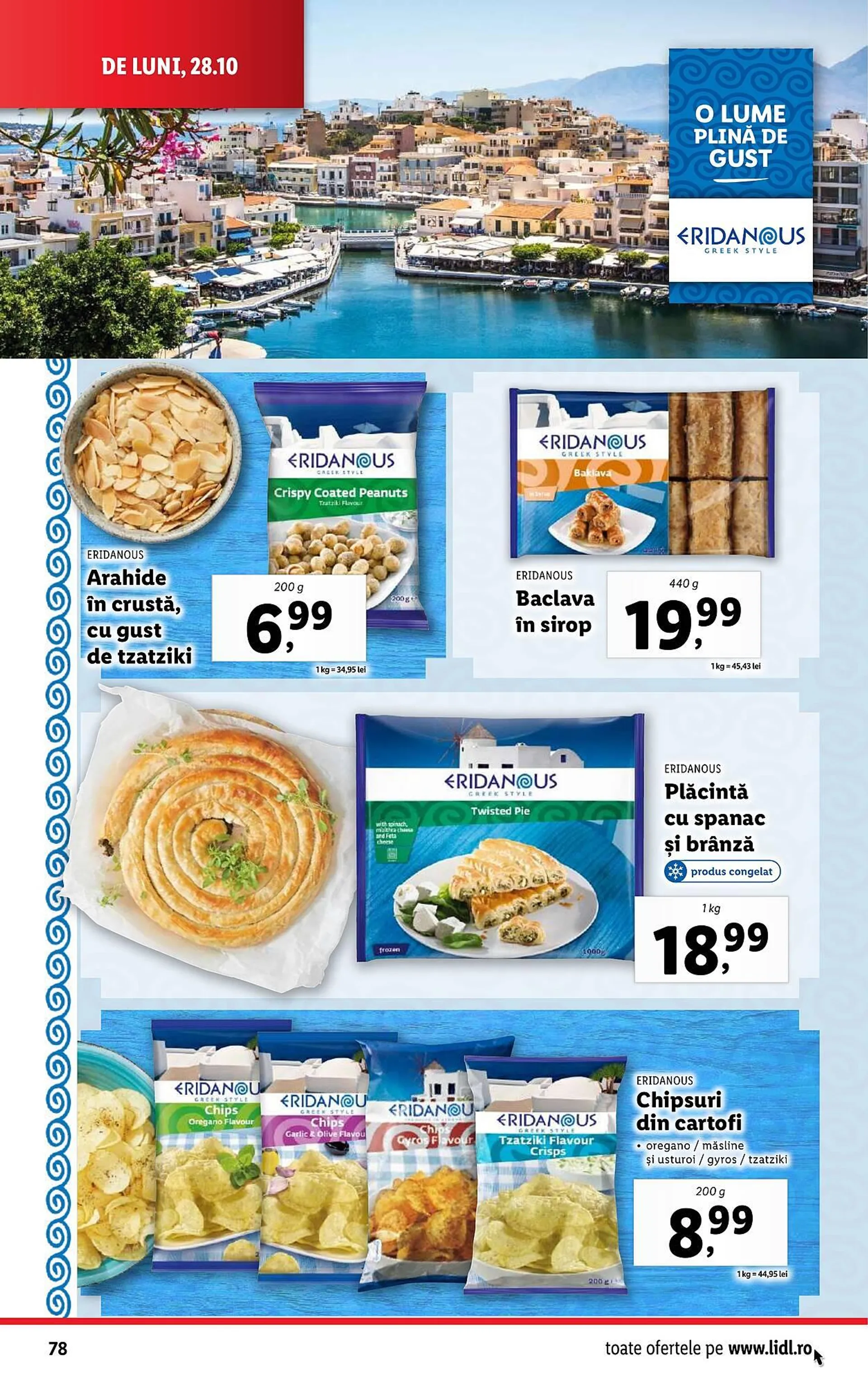 Catalog Catalog Lidl de la 28 octombrie până la 3 noiembrie 2024 - Revista Pagina 78