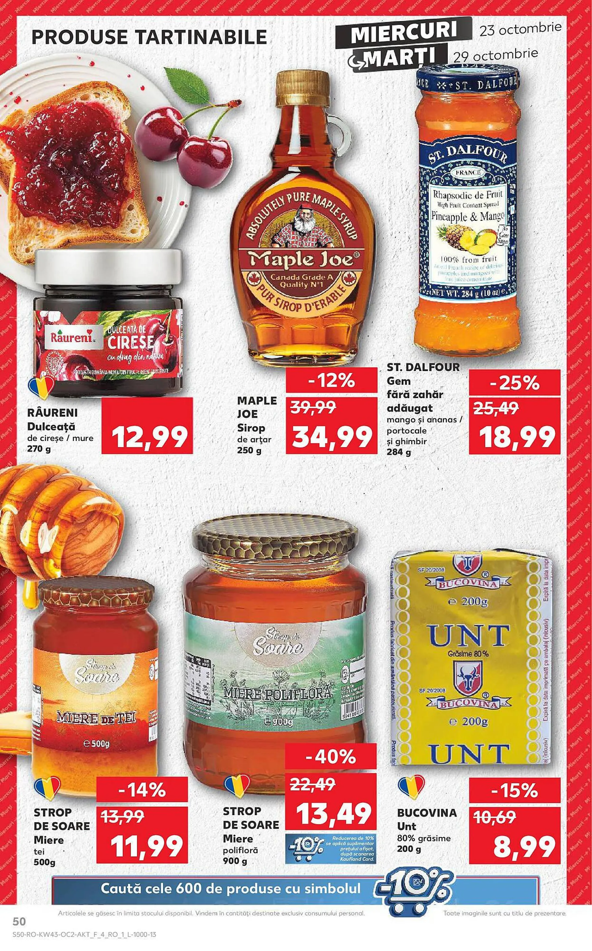 Catalog Catalog Kaufland de la 23 octombrie până la 29 octombrie 2024 - Revista Pagina 50