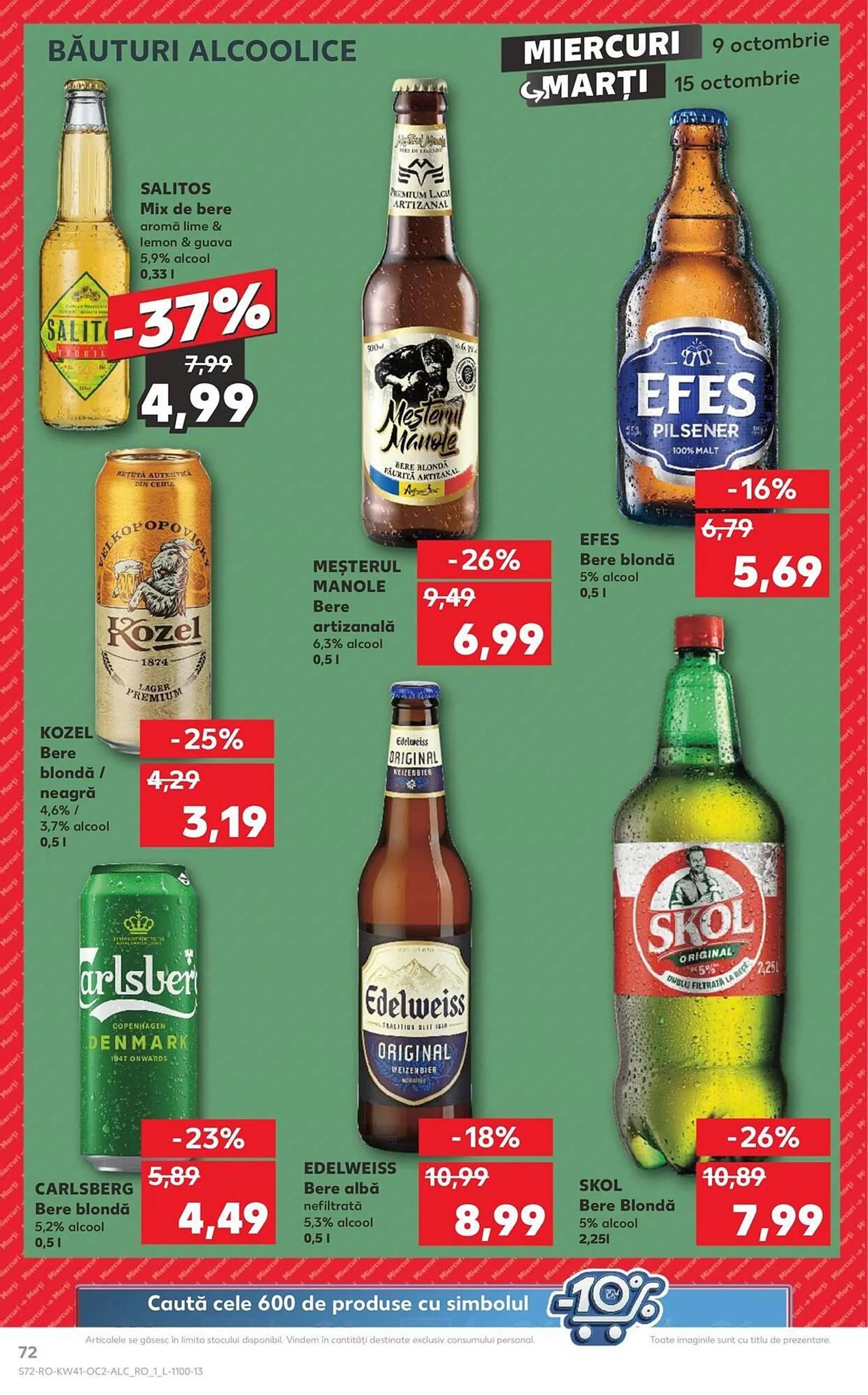 Catalog Catalog Kaufland de la 9 octombrie până la 15 octombrie 2024 - Revista Pagina 72