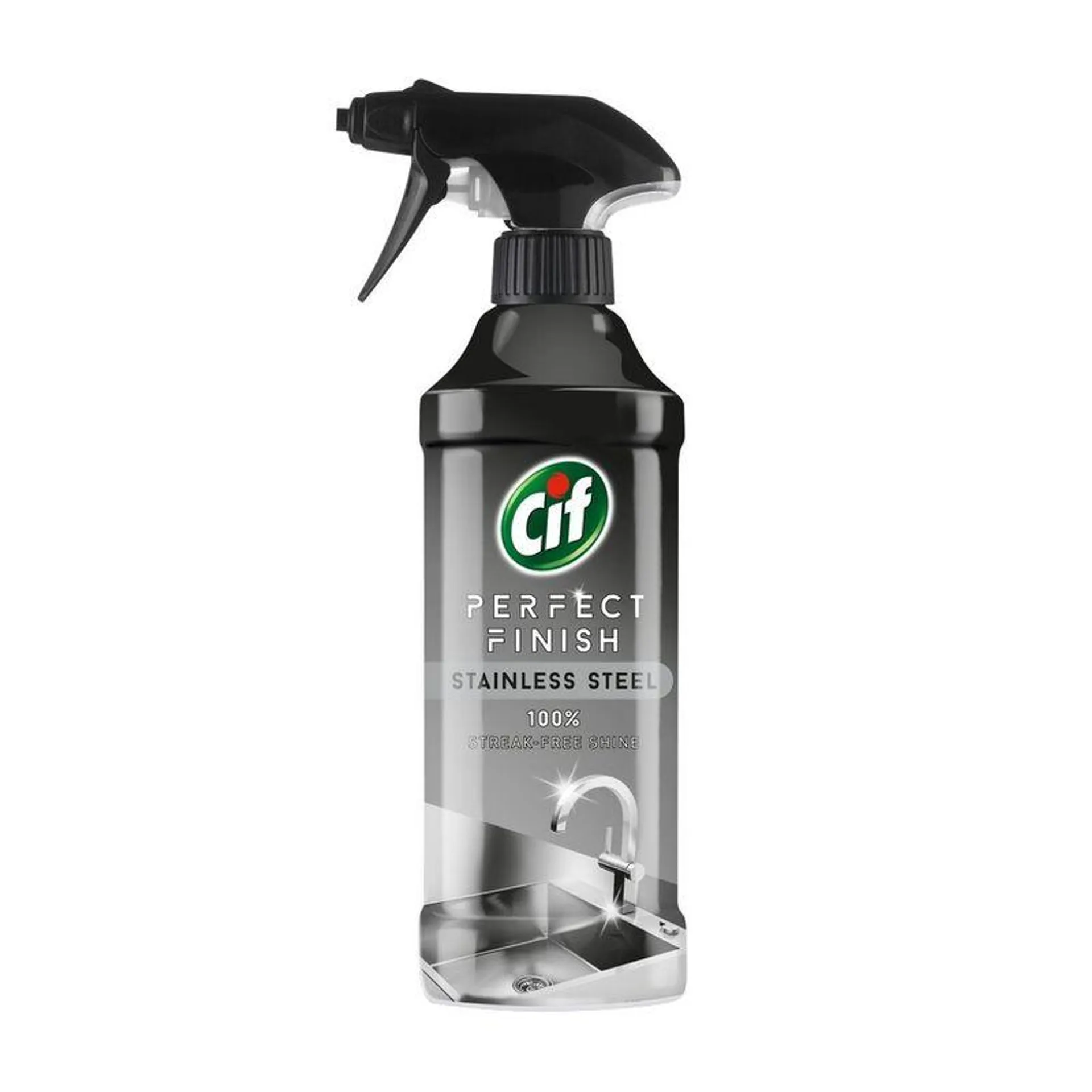 Spray pentru suprafete din inox Cif Perfect Finish, 435 ml