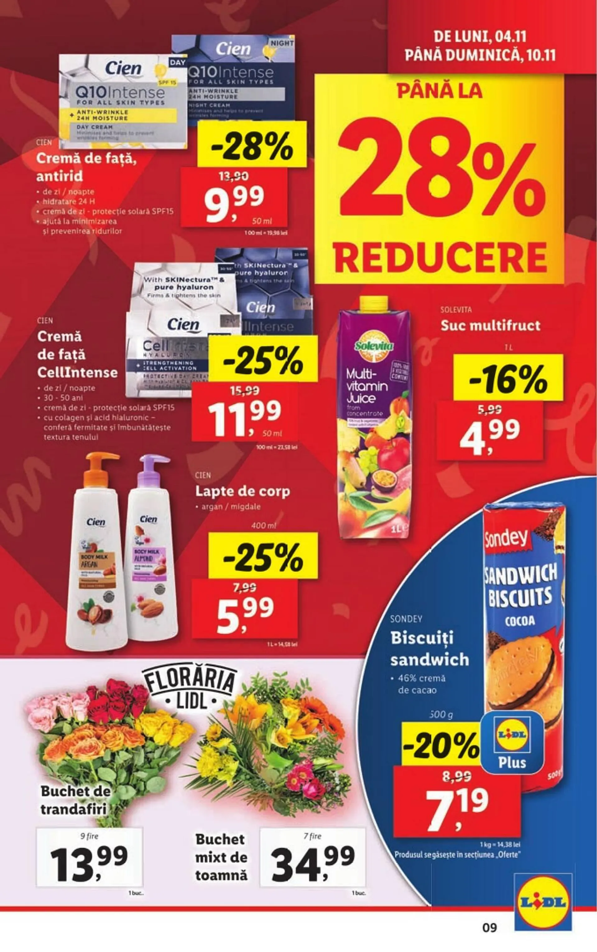 Catalog Catalog Lidl de la 4 noiembrie până la 10 noiembrie 2024 - Revista Pagina 9