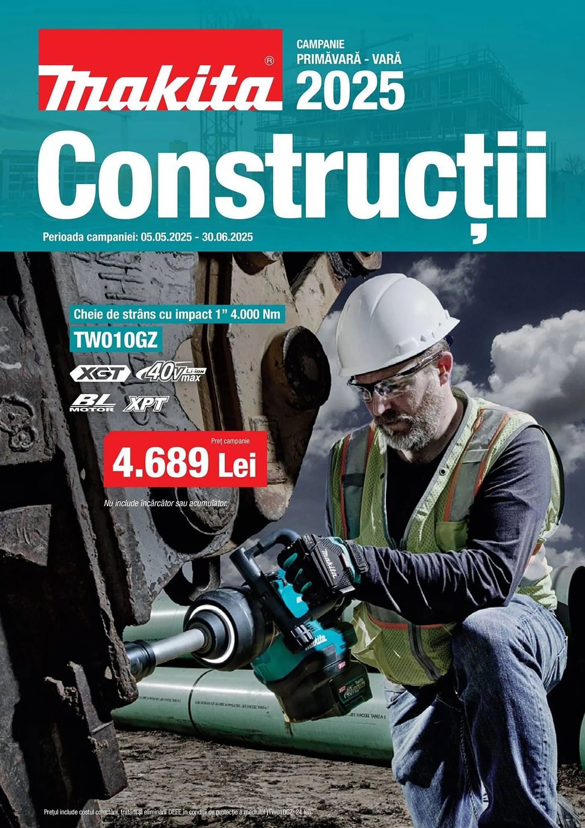 Catalog Catalog Makita de la 7 mai până la 31 decembrie 2025 - Revista Pagina 1