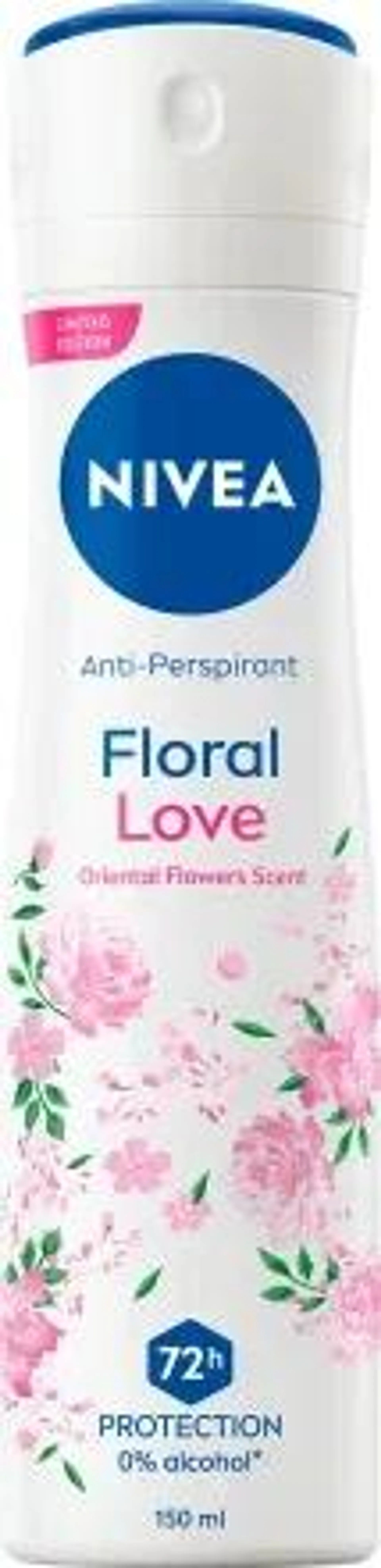 Deodorant spray Nivea Floral Love, 150 ml