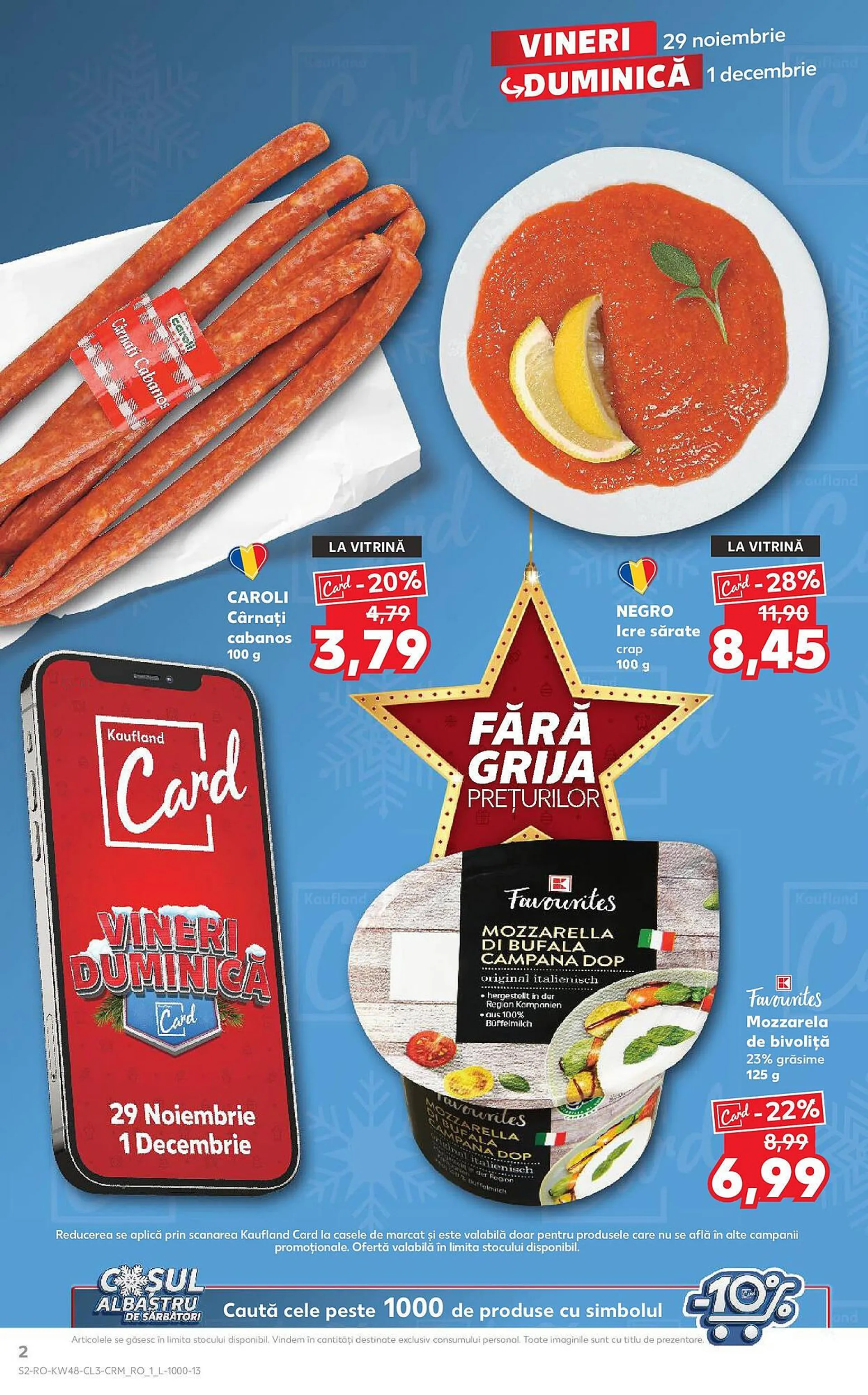 Catalog Catalog Kaufland de la 29 noiembrie până la 1 decembrie 2024 - Revista Pagina 2