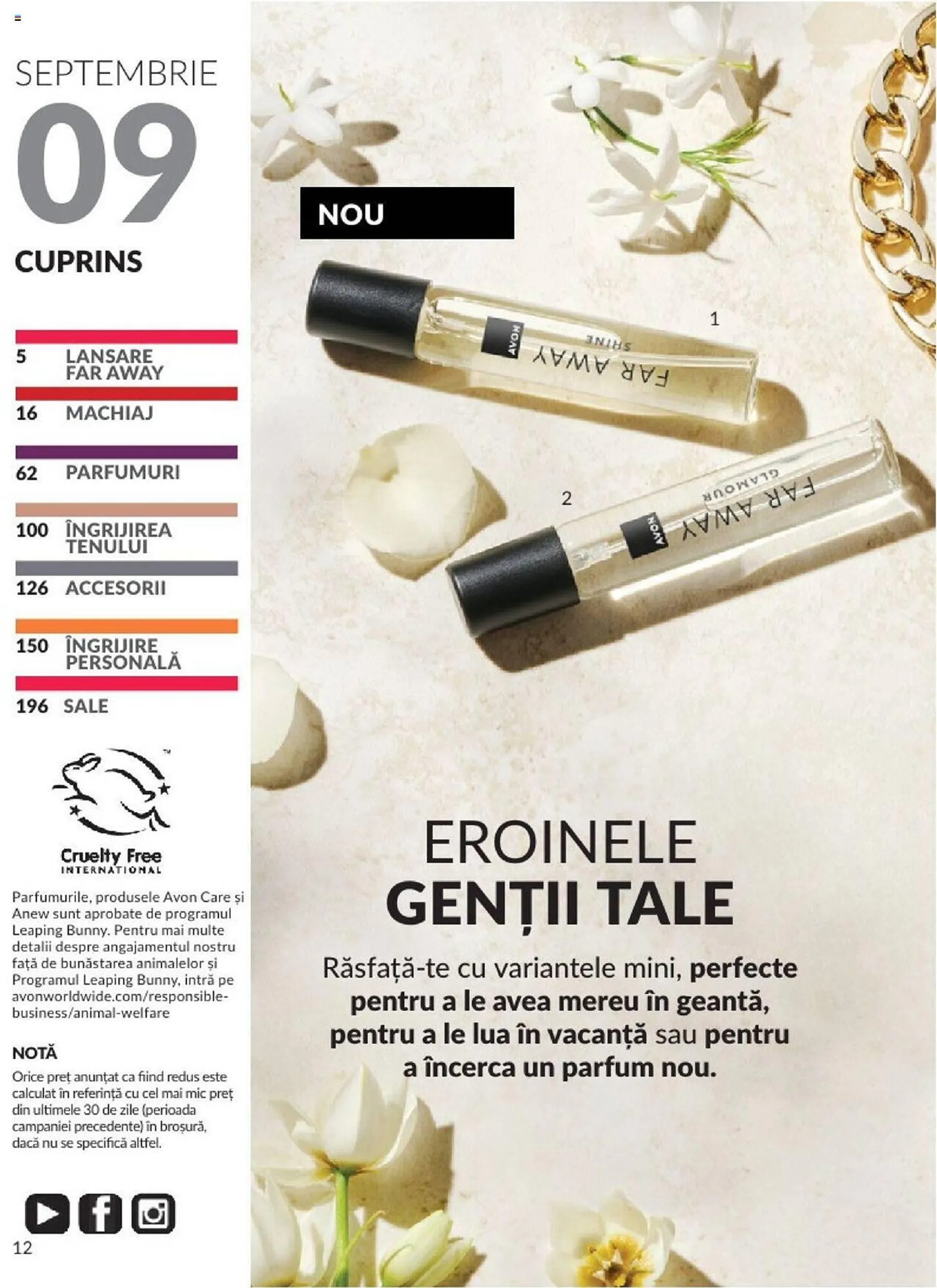 Catalog Catalog Avon de la 1 septembrie până la 30 septembrie 2024 - Revista Pagina 16