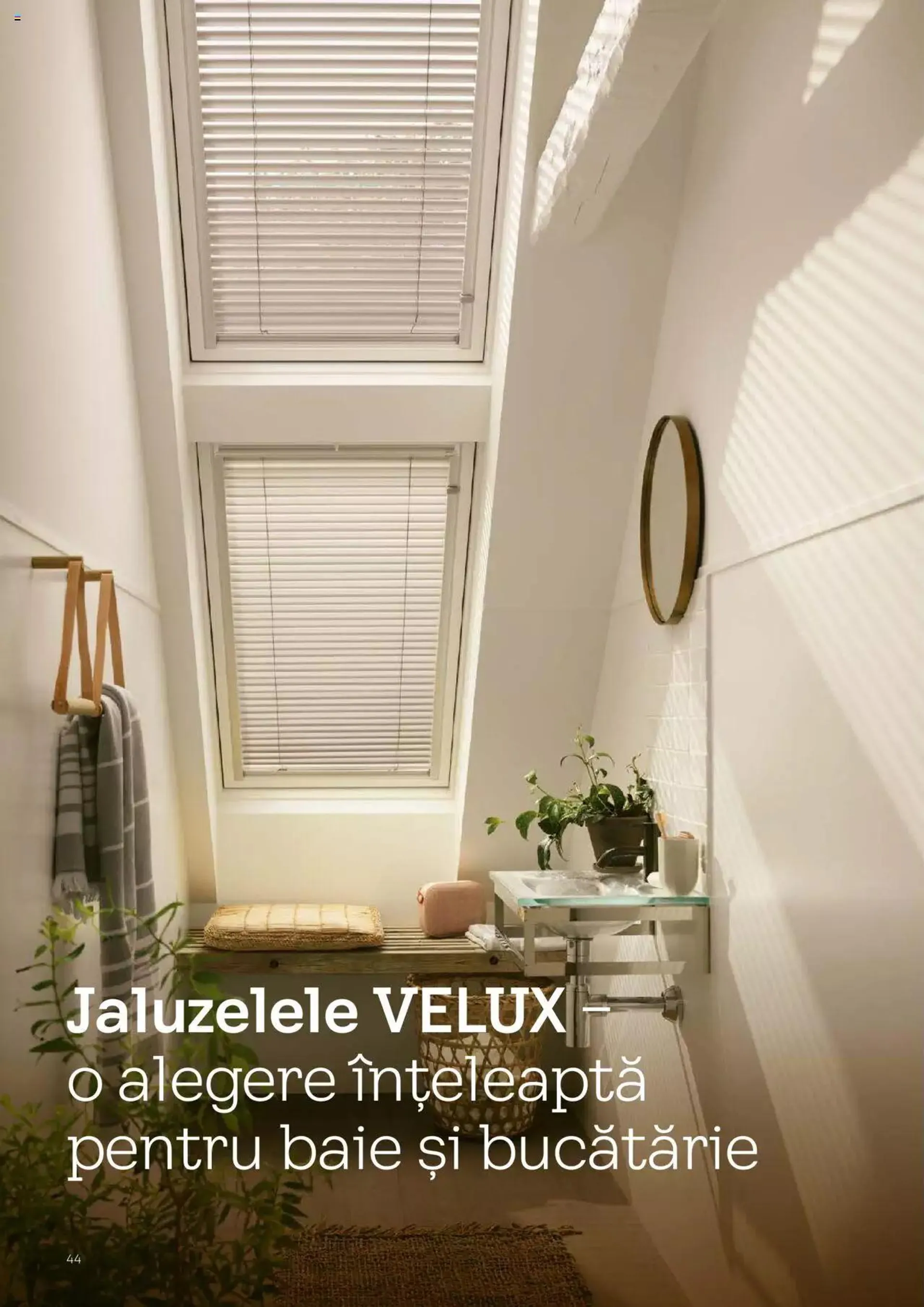 Catalog Velux catalog - Rulouri şi rolete de la 19 martie până la 31 decembrie 2024 - Revista Pagina 44