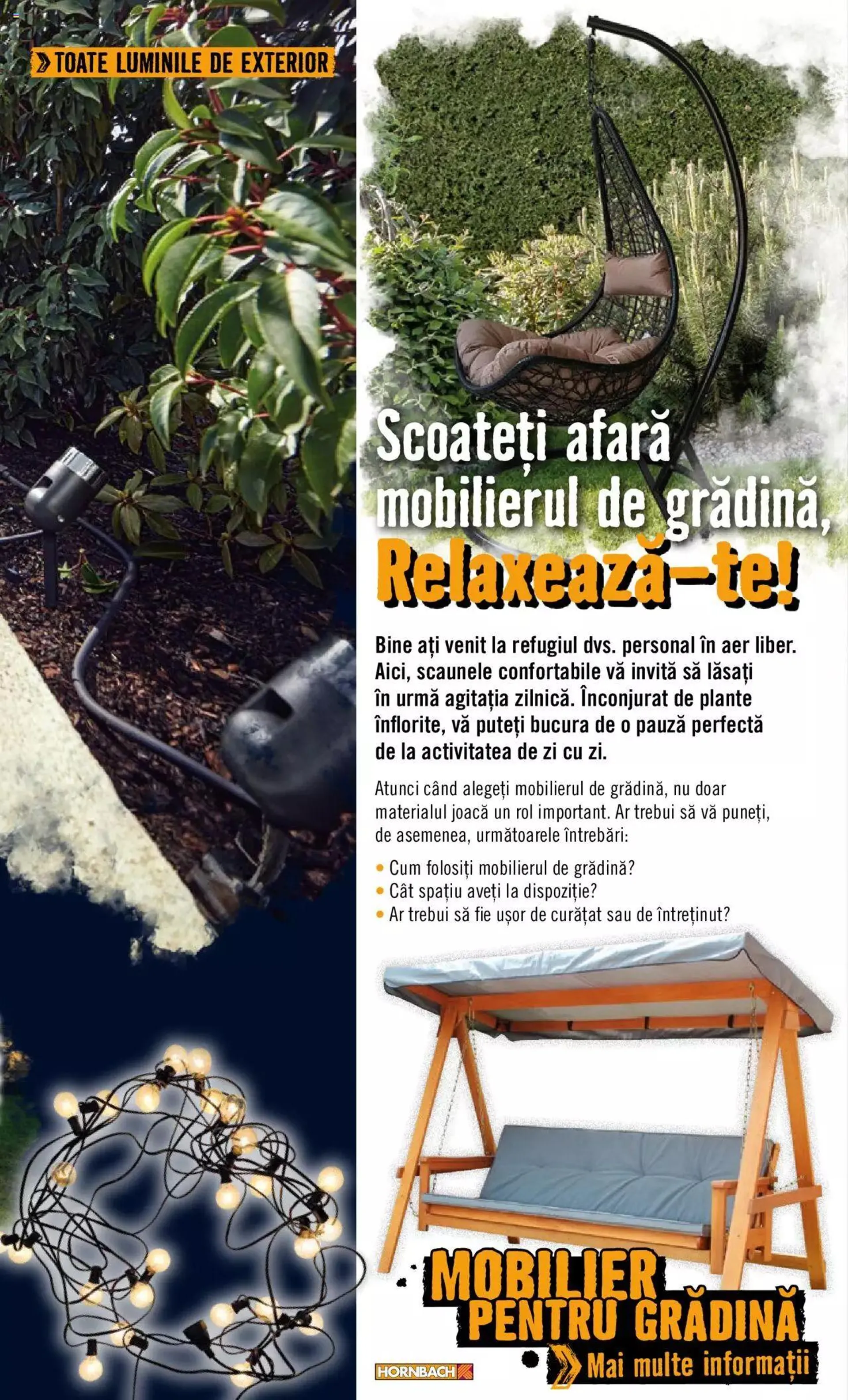 Catalog Hornbach catalog - Grădină de la 22 aprilie până la 31 decembrie 2024 - Revista Pagina 31