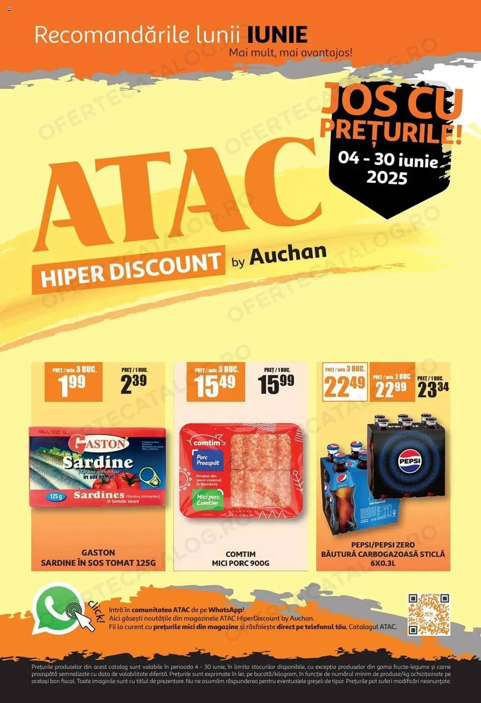 Catalog Catalog Auchan de la 3 iunie până la 30 iunie 2025 - Revista Pagina 1
