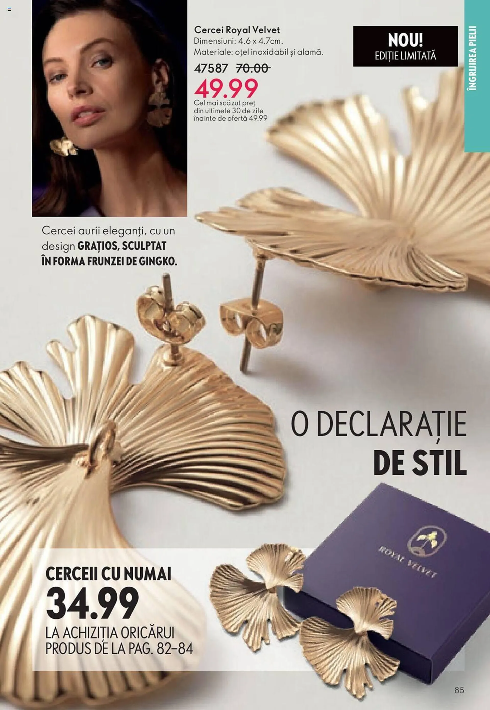 Catalog Catalog Oriflame de la 20 octombrie până la 9 noiembrie 2024 - Revista Pagina 85