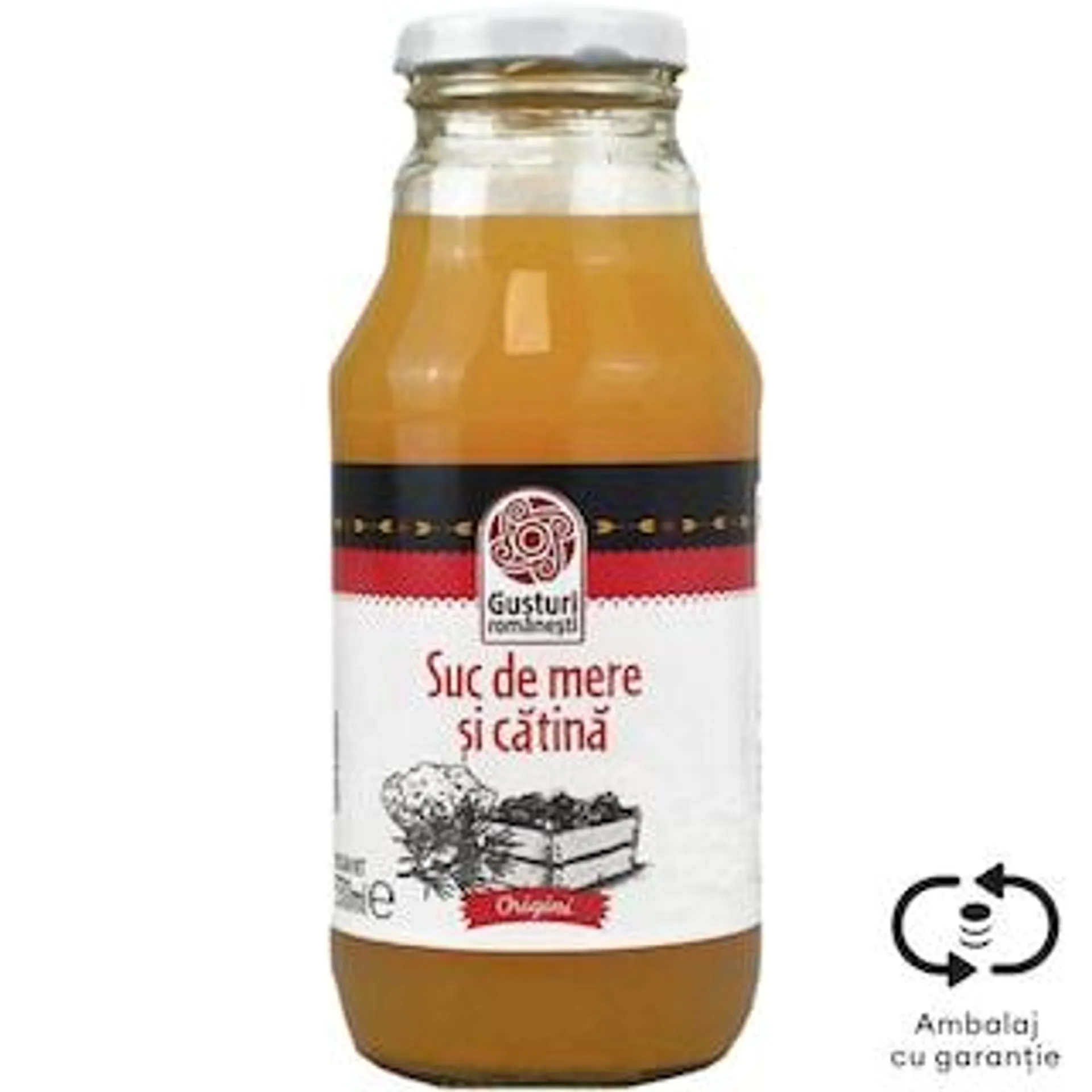 Gusturi romanesti | Suc de mere si catina 330ml