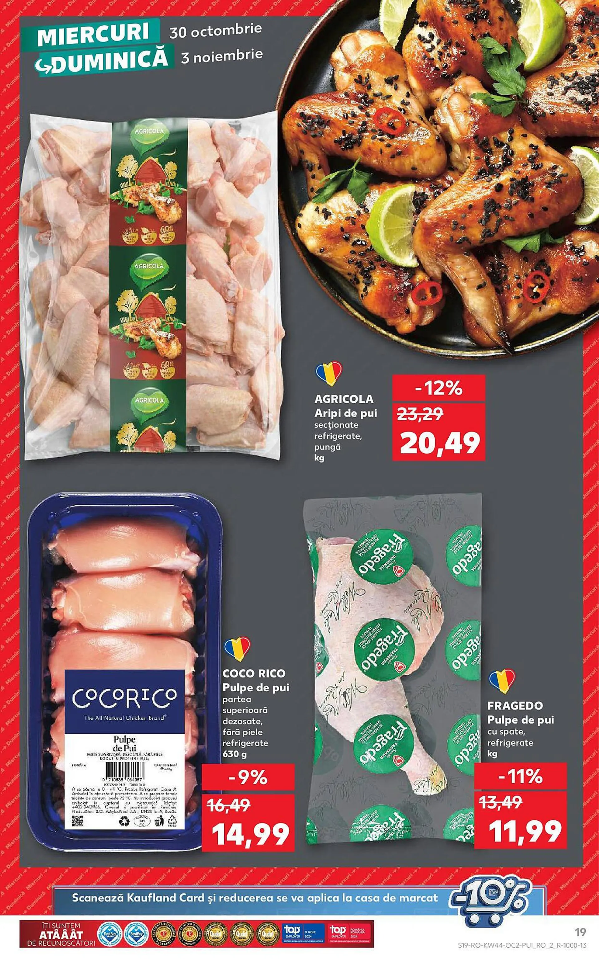 Catalog Catalog Kaufland de la 29 octombrie până la 3 noiembrie 2024 - Revista Pagina 19