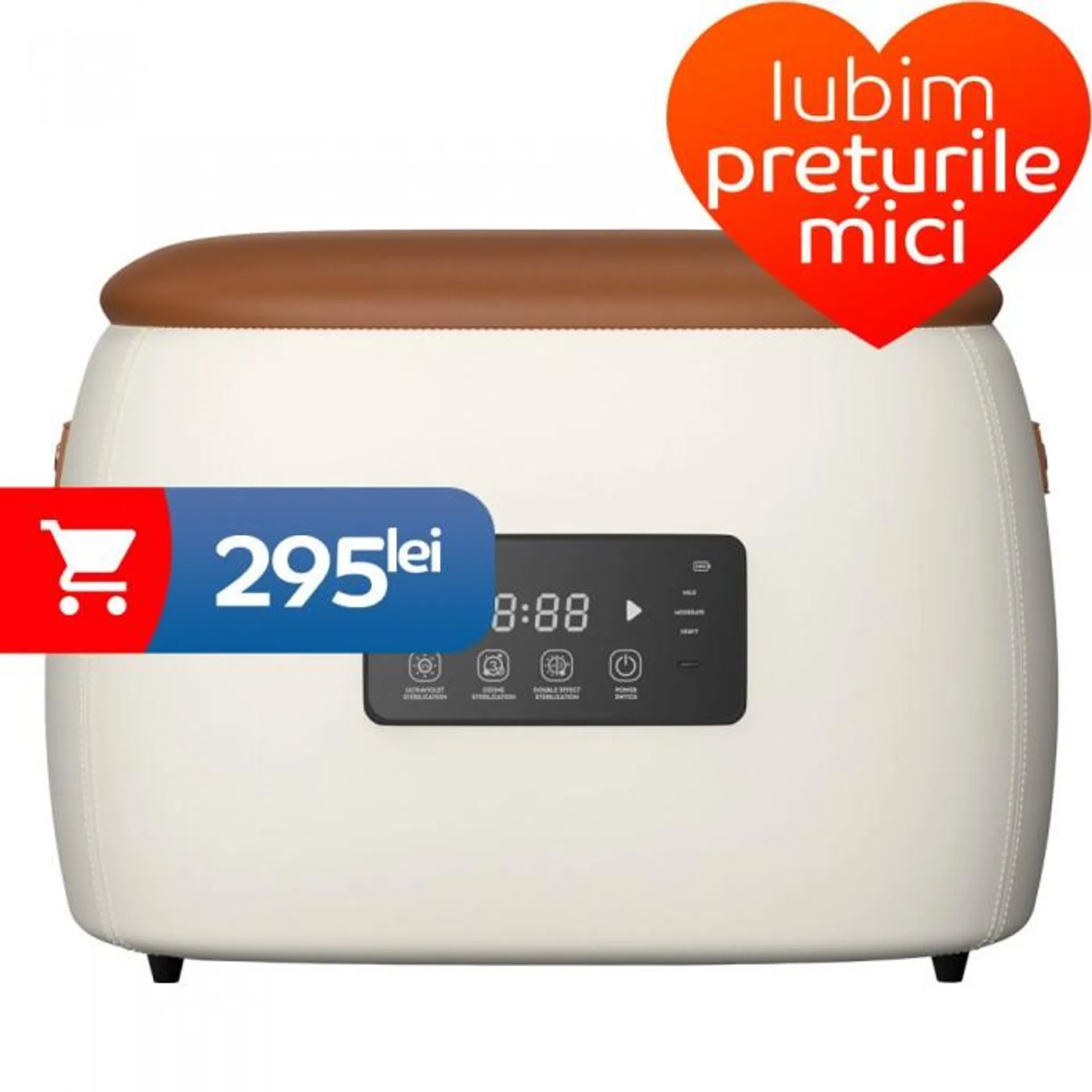 Taburet cu sterilizator pentru încălțăminte iHunt Shoe Fresh