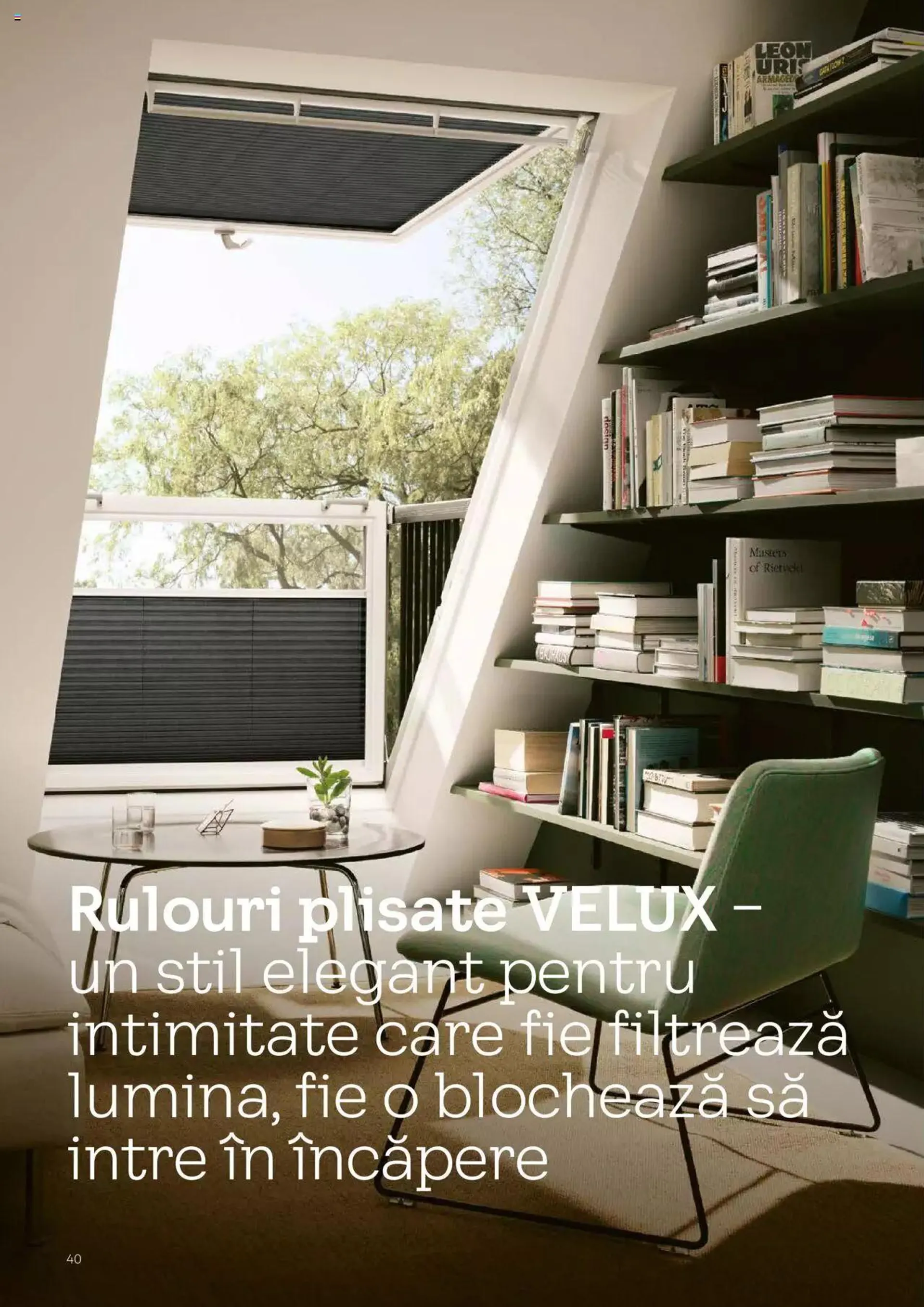 Catalog Velux catalog - Rulouri şi rolete de la 19 martie până la 31 decembrie 2024 - Revista Pagina 40